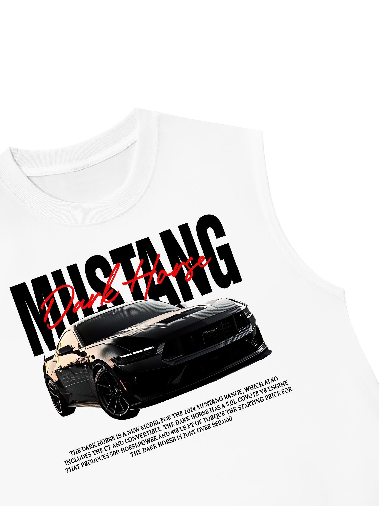 Áo Ba Lỗ Relaxed Fit Ford Mustang Dark Horse