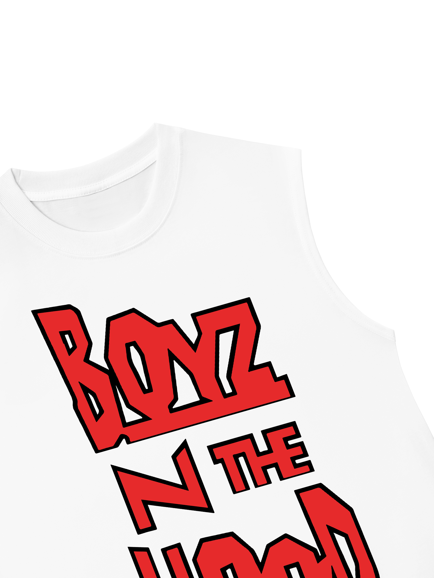 Áo Ba Lỗ Relaxed Fit Rapper Boyz N The Hood