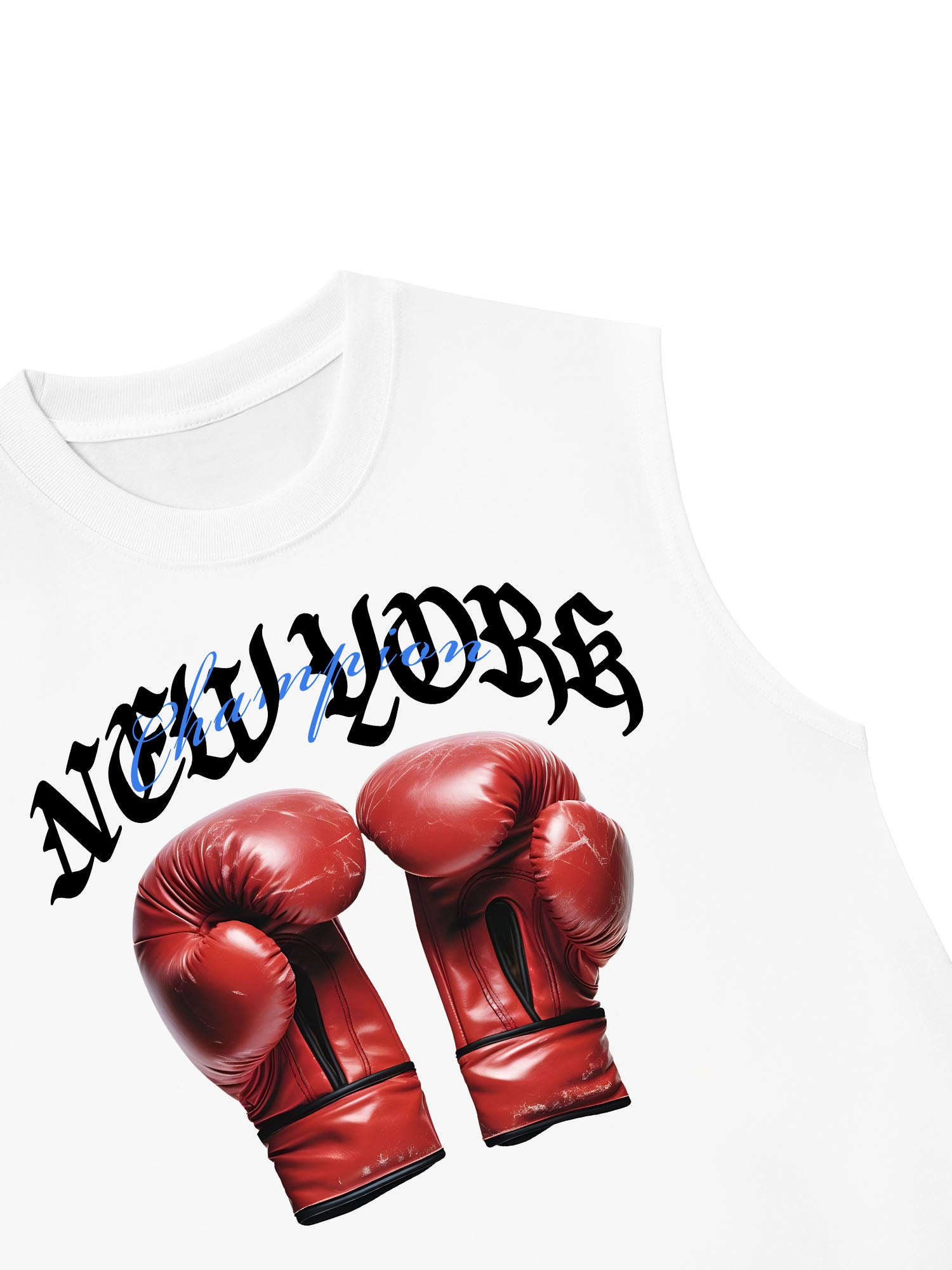 Áo Ba Lỗ Relaxed Fit Champions New York Boxing