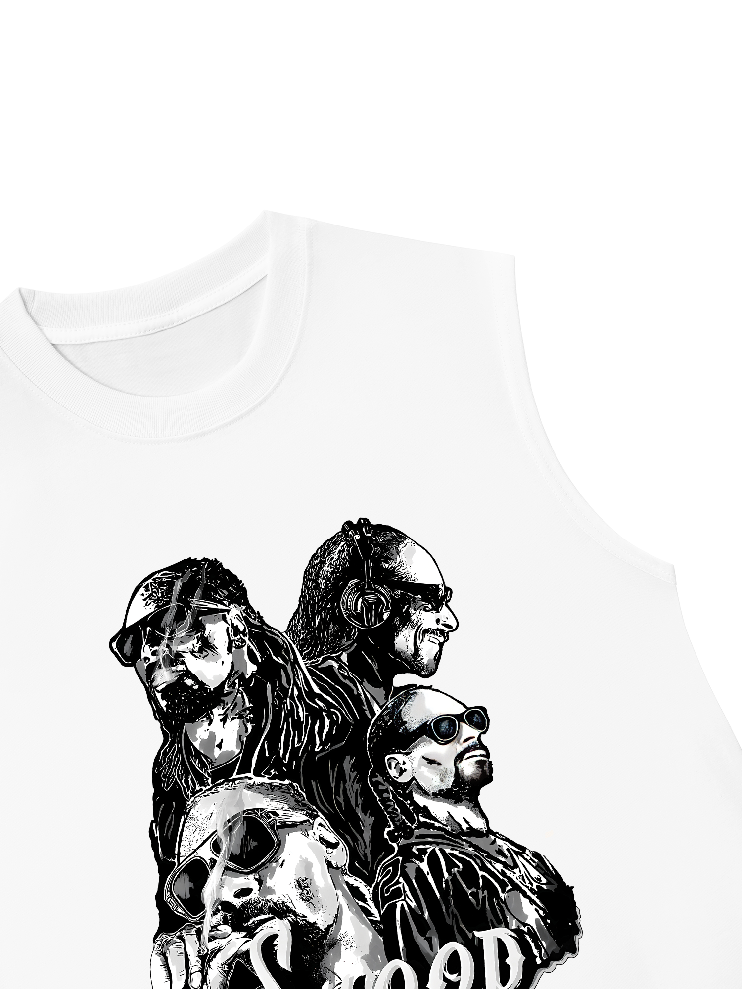 Áo Ba Lỗ Relaxed Fit Snoop Dog Graphic