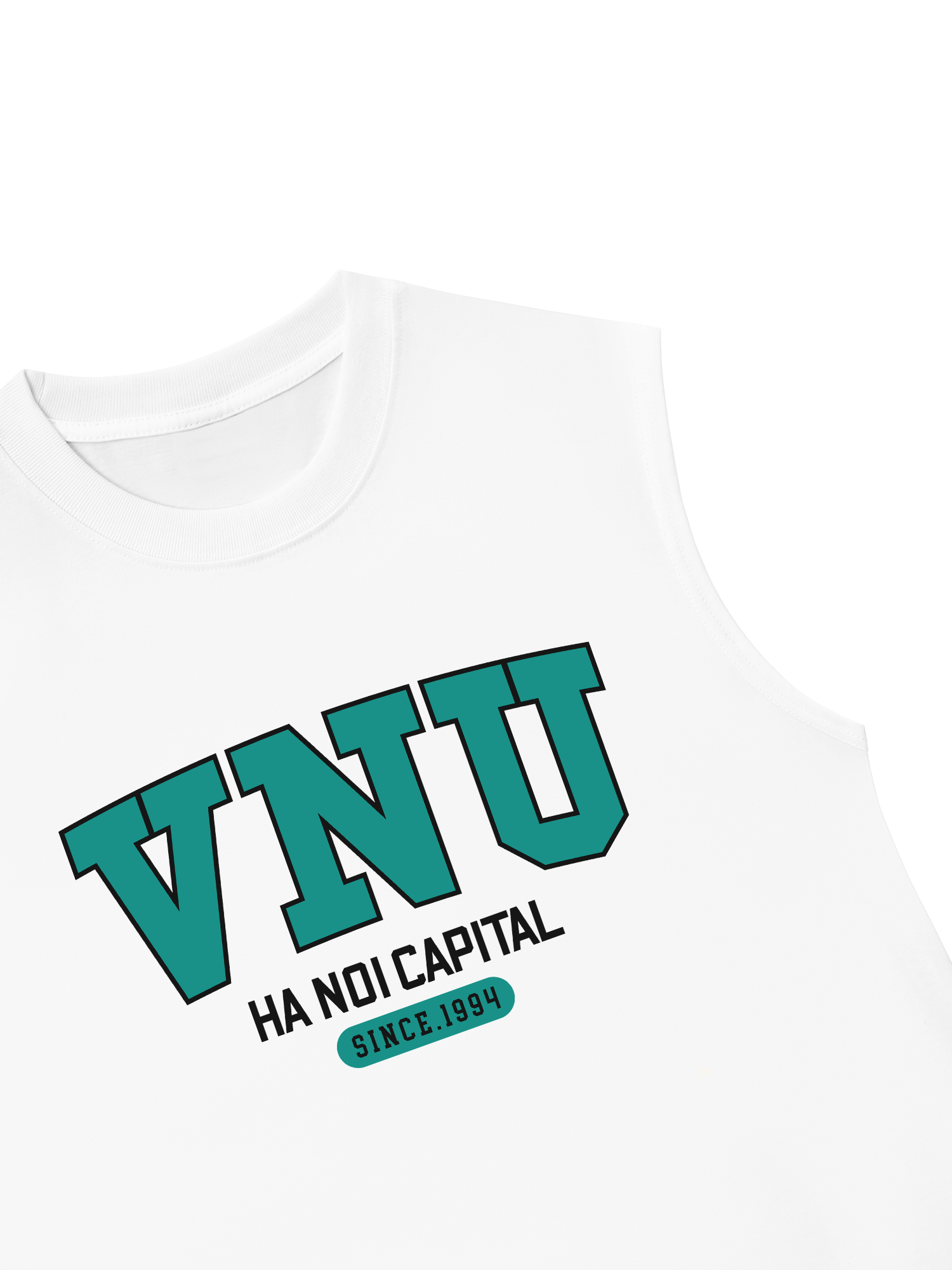 Áo Ba Lỗ Relaxed Fit VNU University