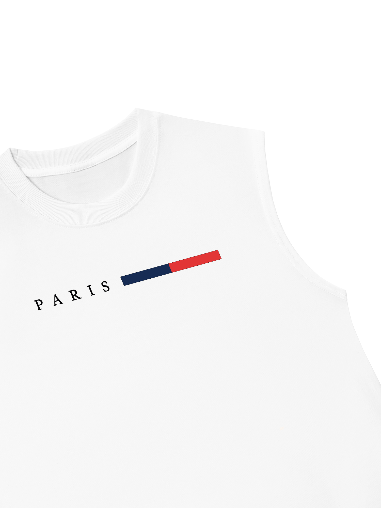 Áo Ba Lỗ Relaxed Fit City Paris Basic Logo