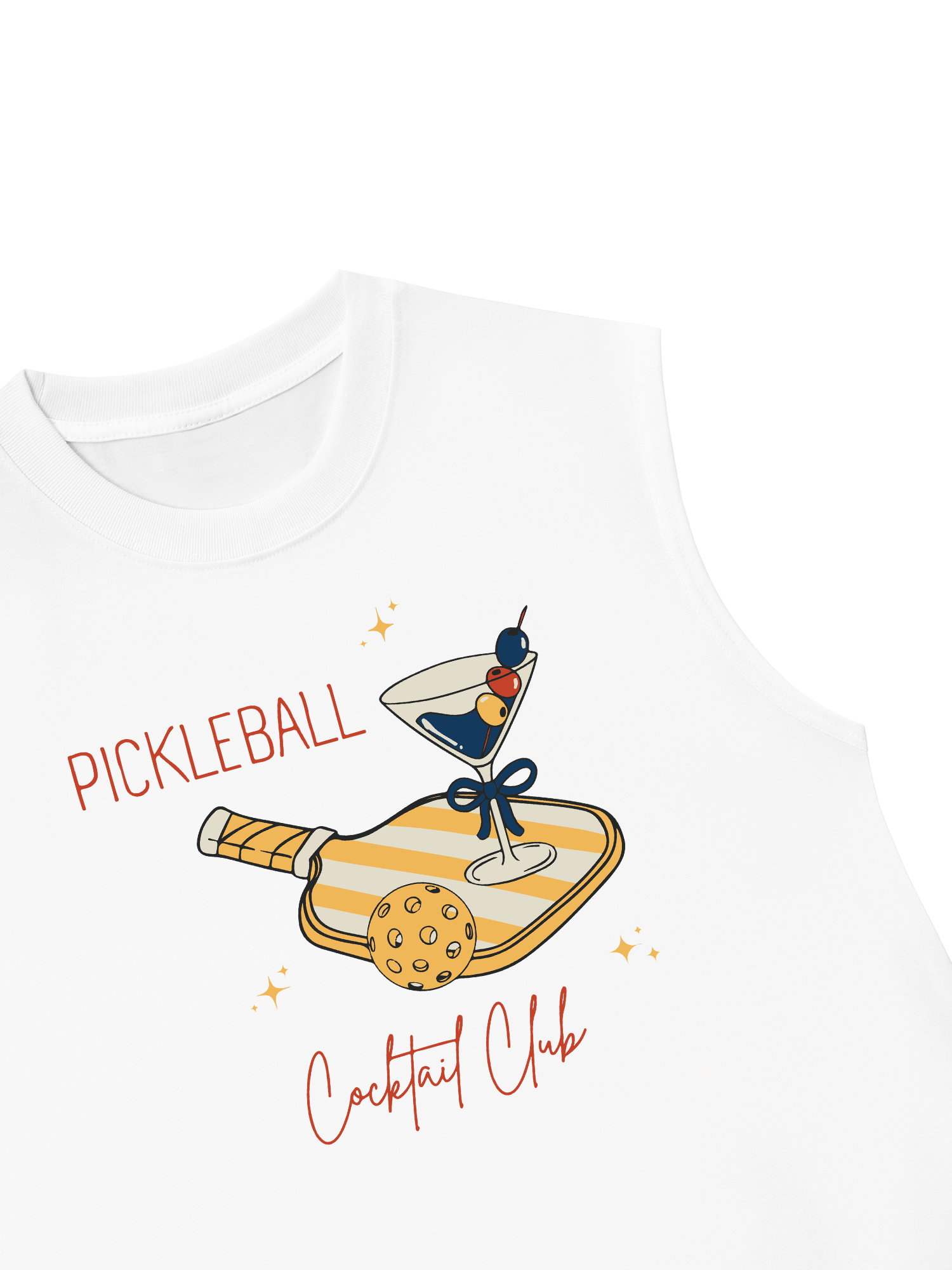 Áo Ba Lỗ Relaxed Fit Pickleball Cocktail Club