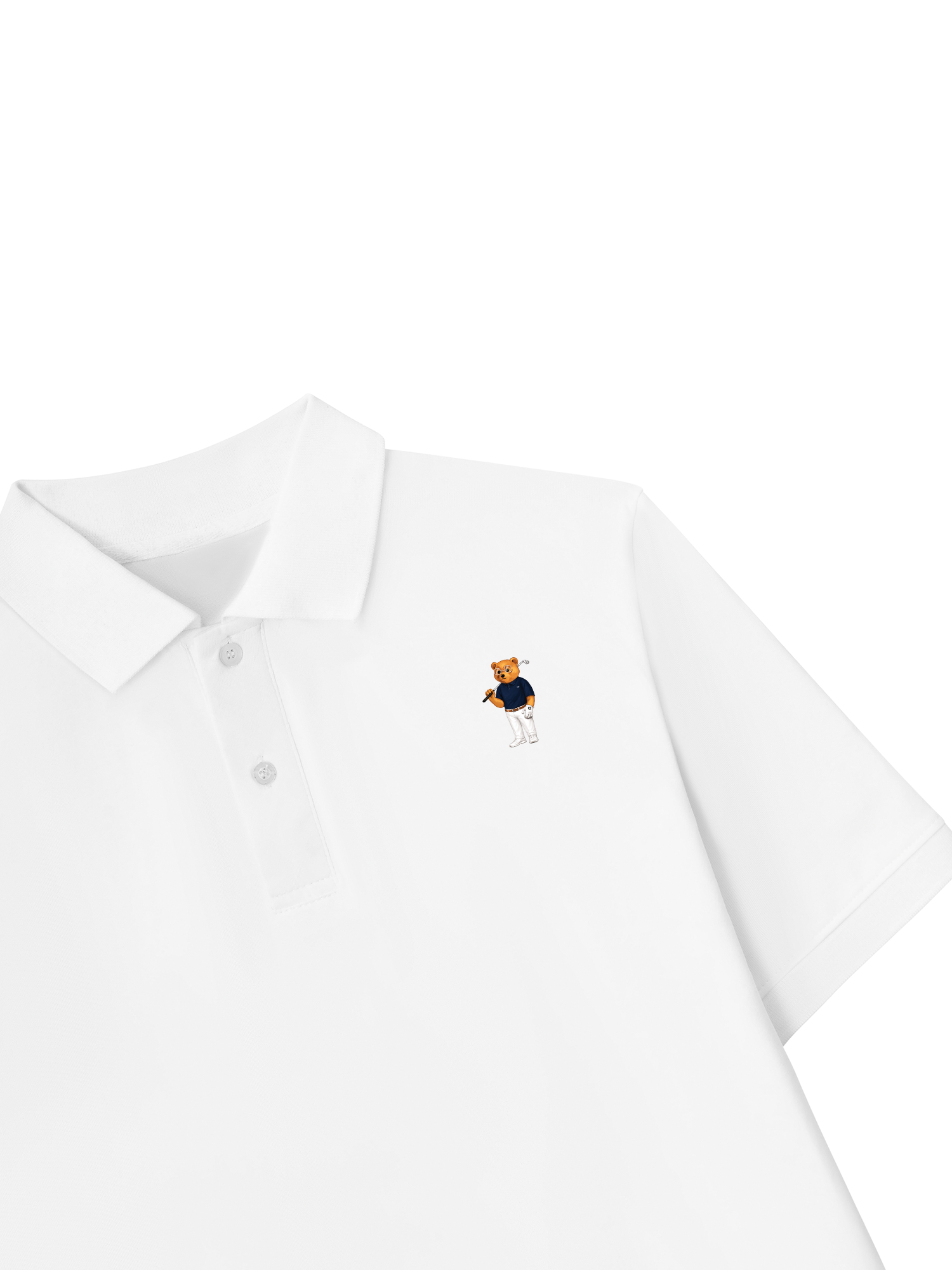 Áo Polo Relaxed Fit Navy Blue Bear