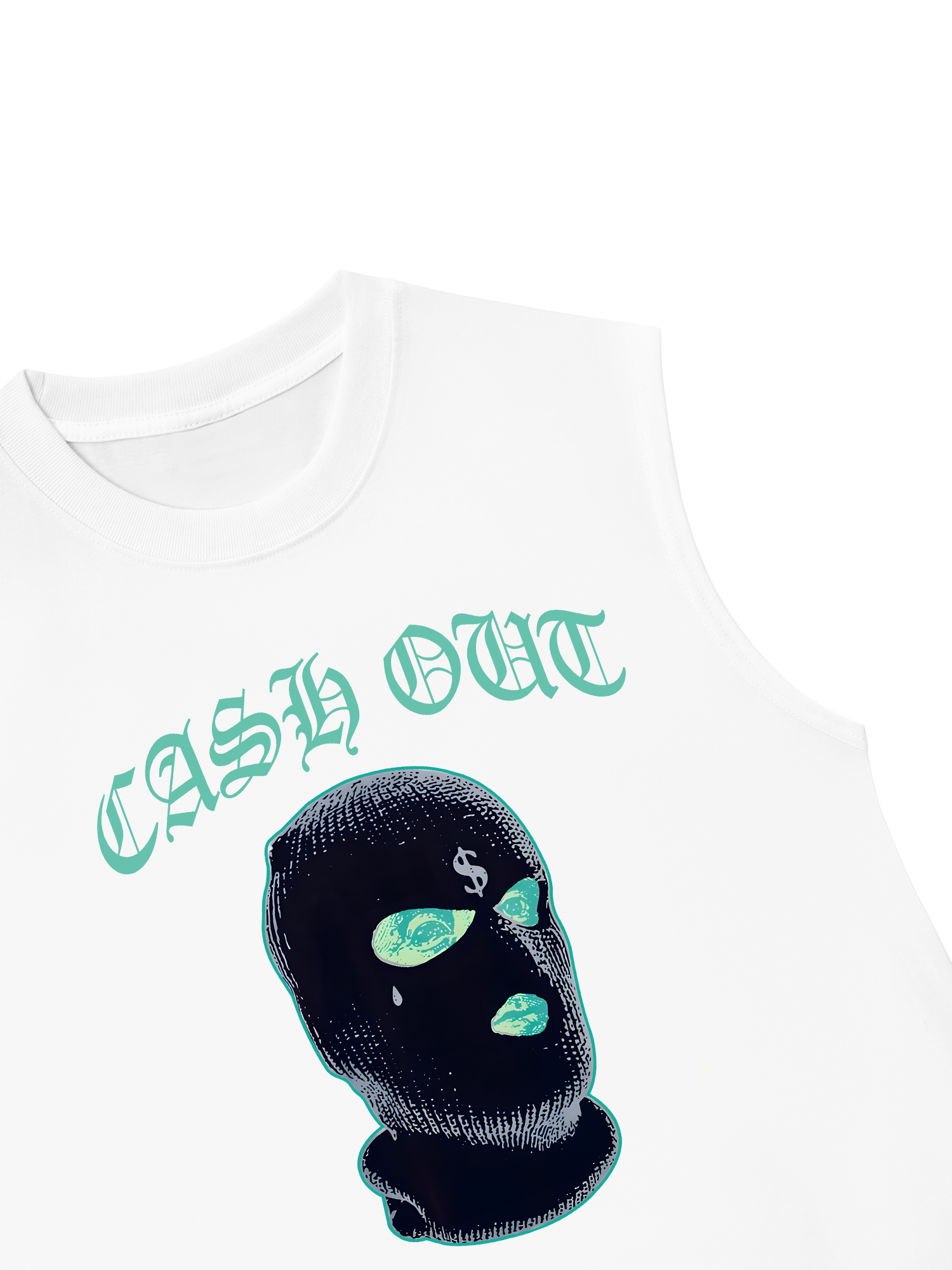 Áo Ba Lỗ Relaxed Fit Money Cash Out