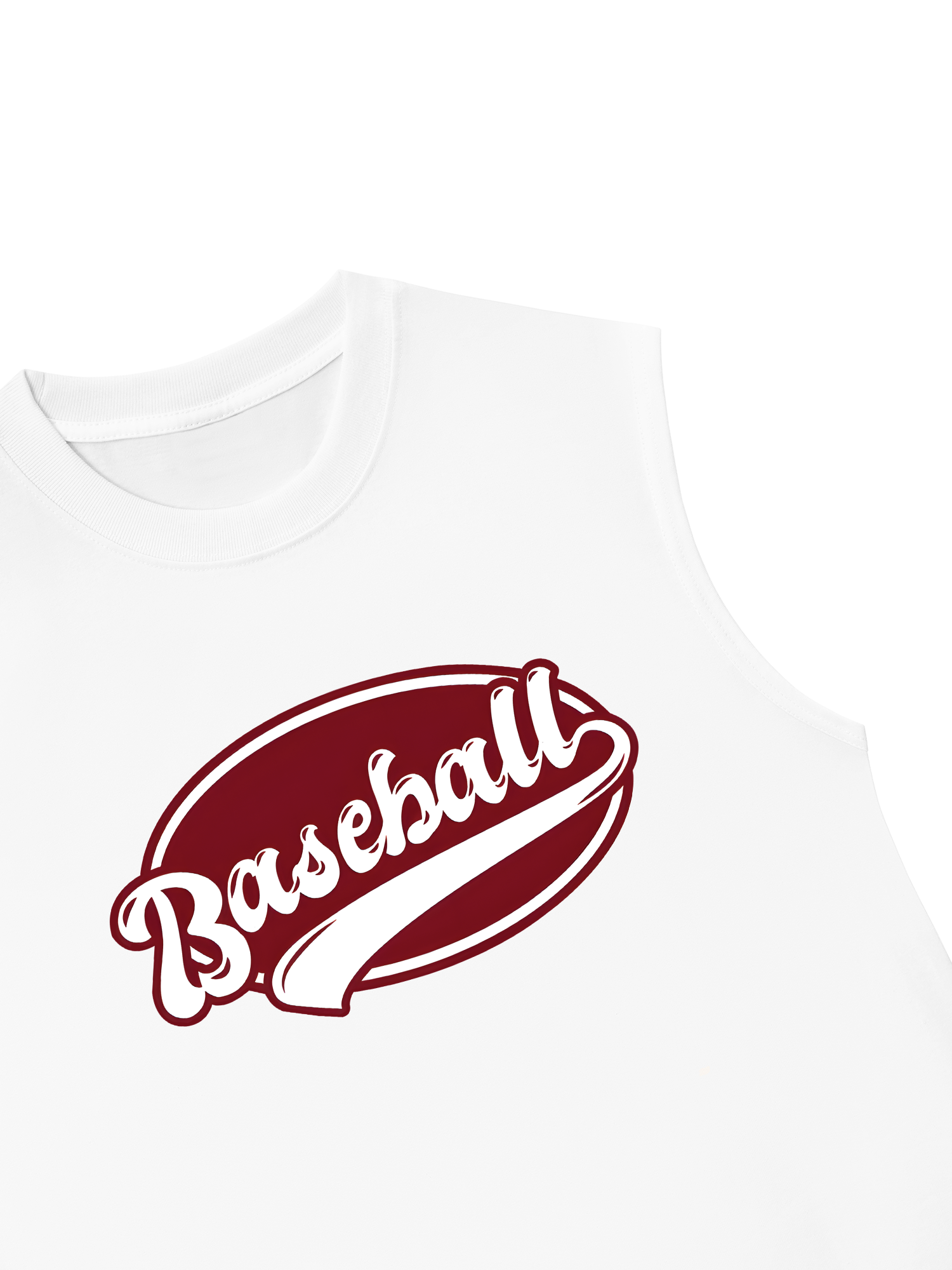 Áo Ba Lỗ Relaxed Fit Baseball Retro