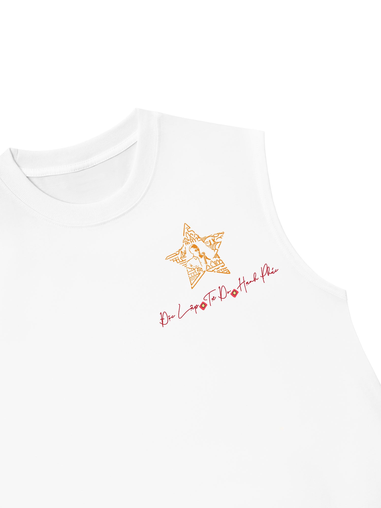 Áo Ba Lỗ Relaxed Fit Quốc Khánh 02.09