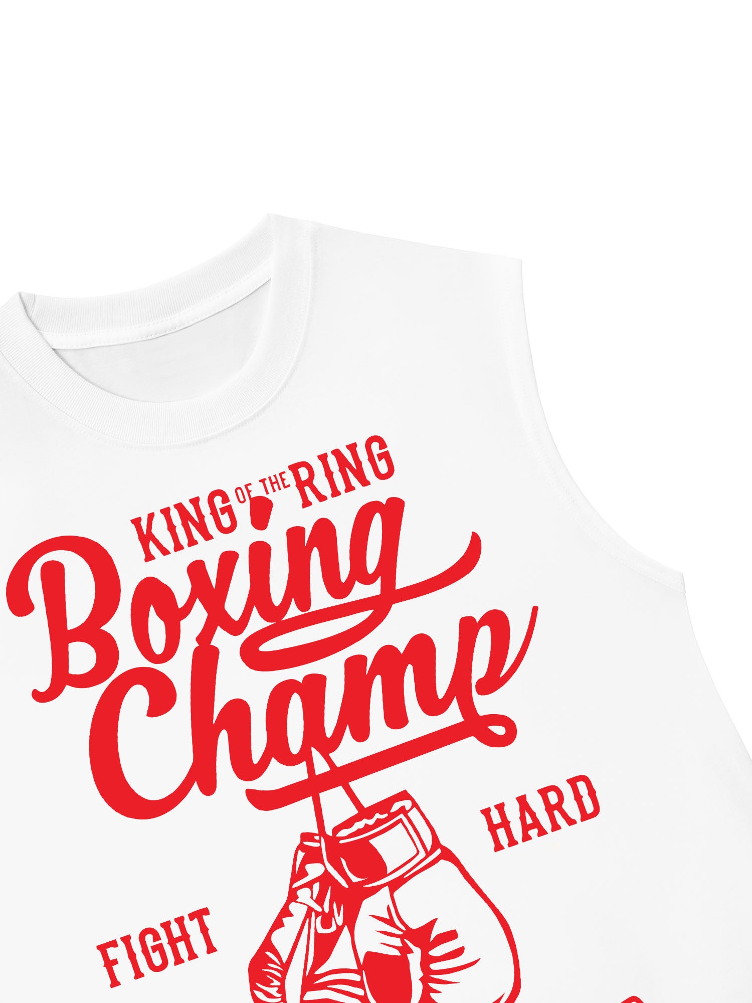 Áo Ba Lỗ Relaxed Fit Champions Boxing Club