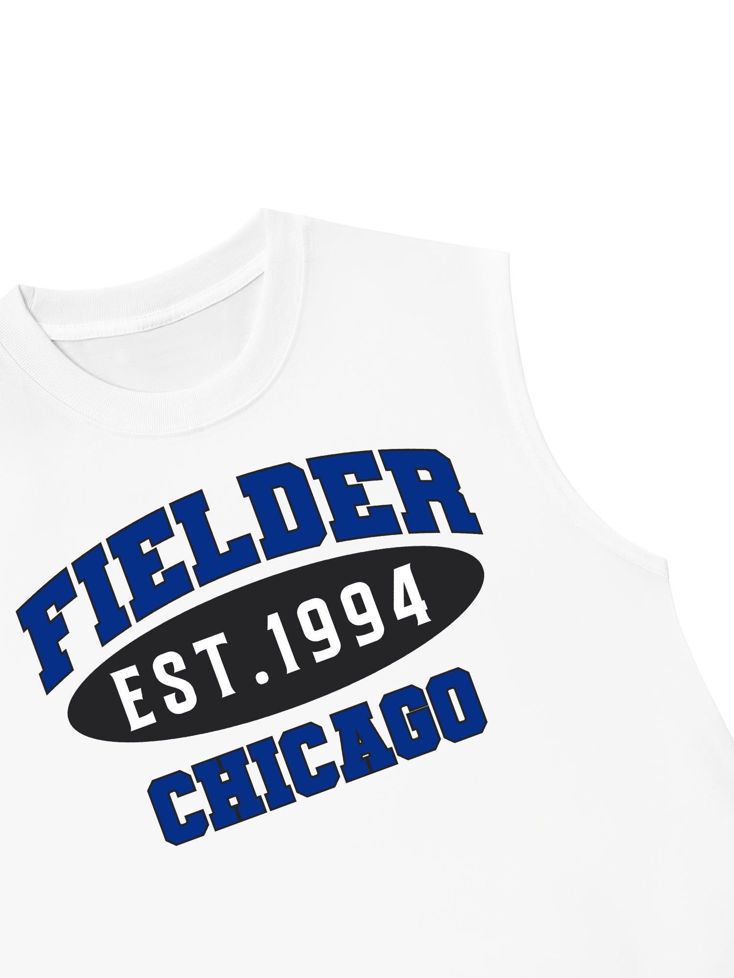 Áo Ba Lỗ Relaxed Fit Baseball Fielder Chicago