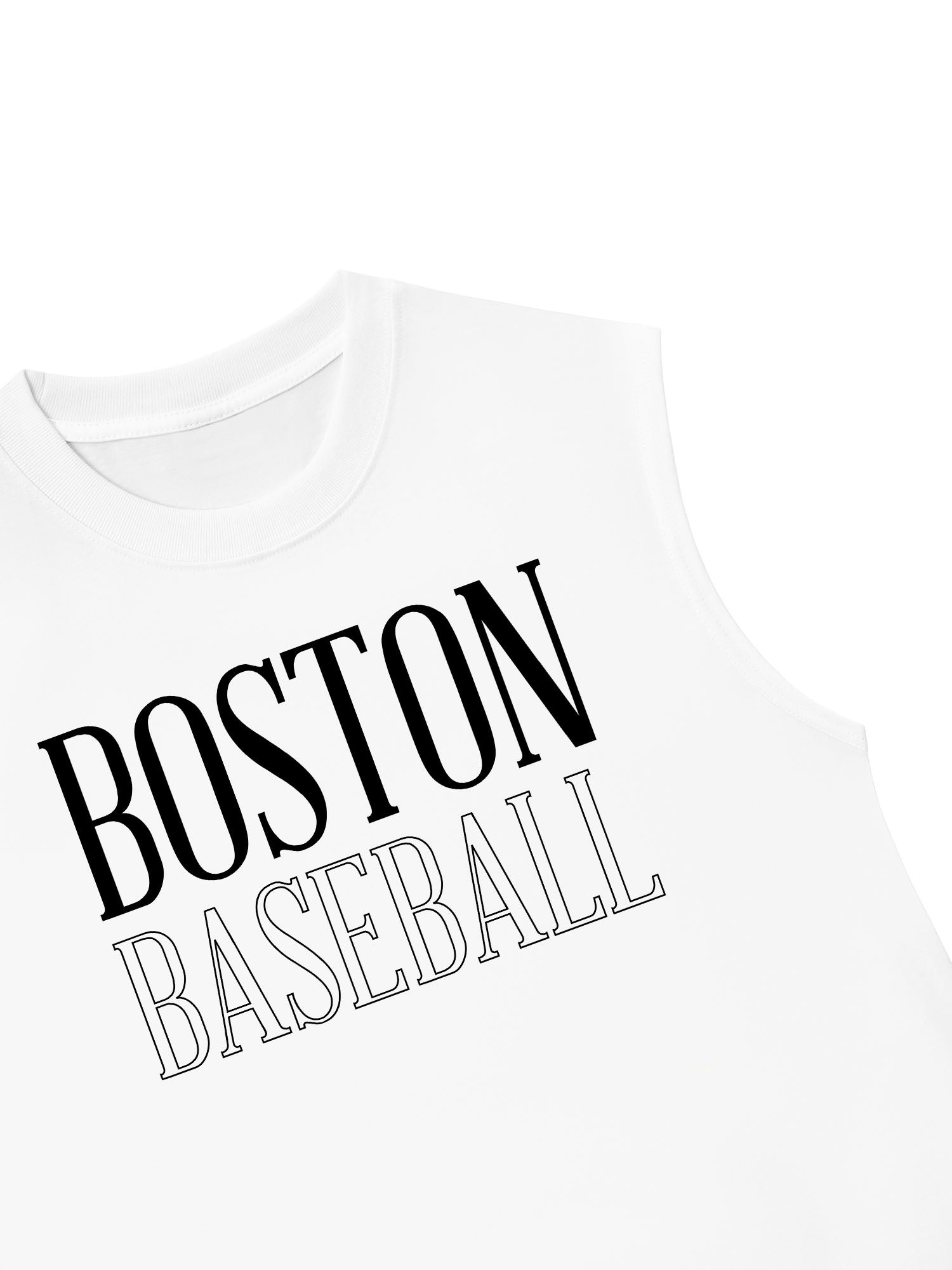 Áo Ba Lỗ Relaxed Fit Baseball Basic Boston