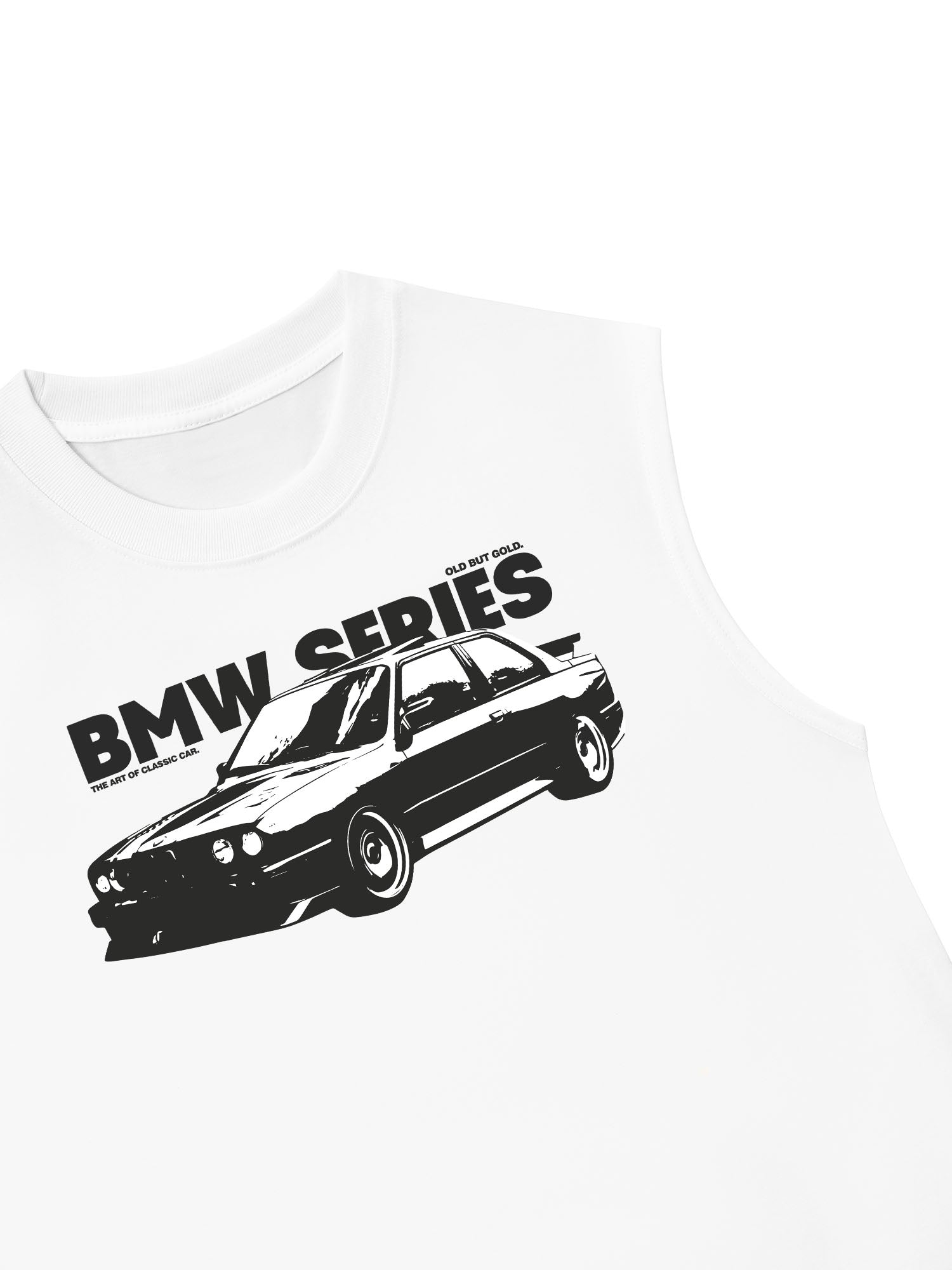 Áo Ba Lỗ Relaxed Fit BMW Series Old But Gold