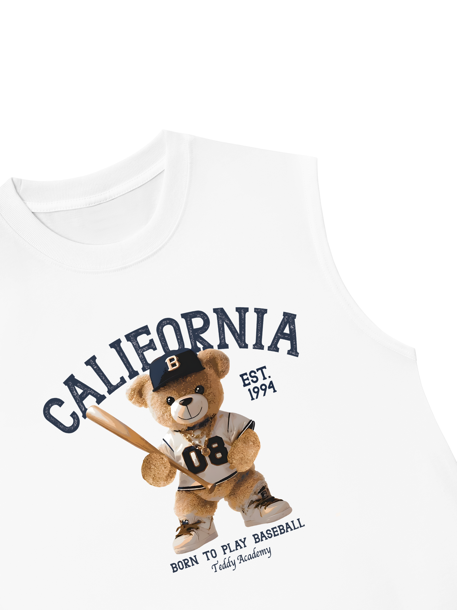 Áo Ba Lỗ Relaxed Fit Baseball Born To Play