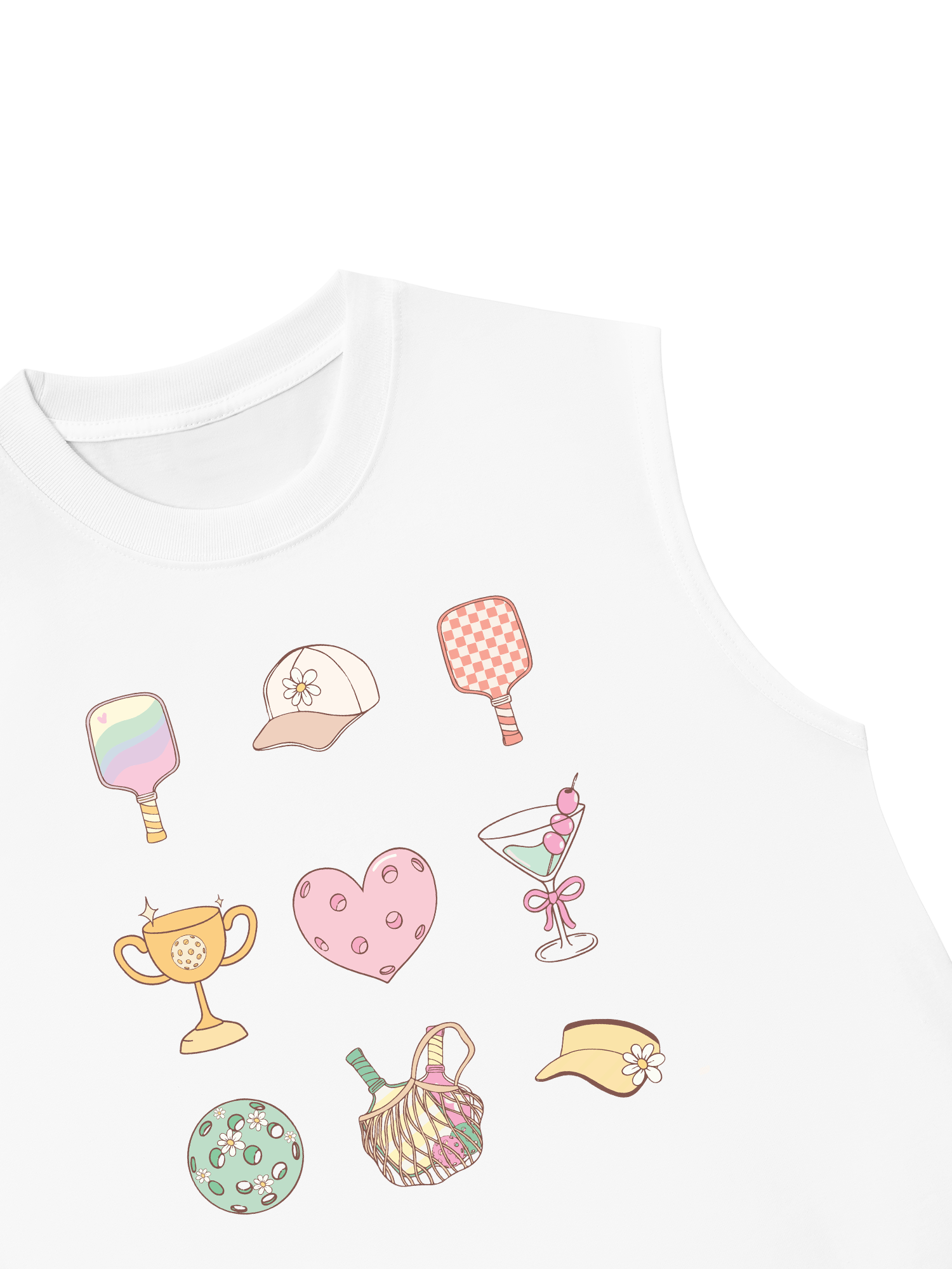 Áo Ba Lỗ Relaxed Fit Pickleball Mood