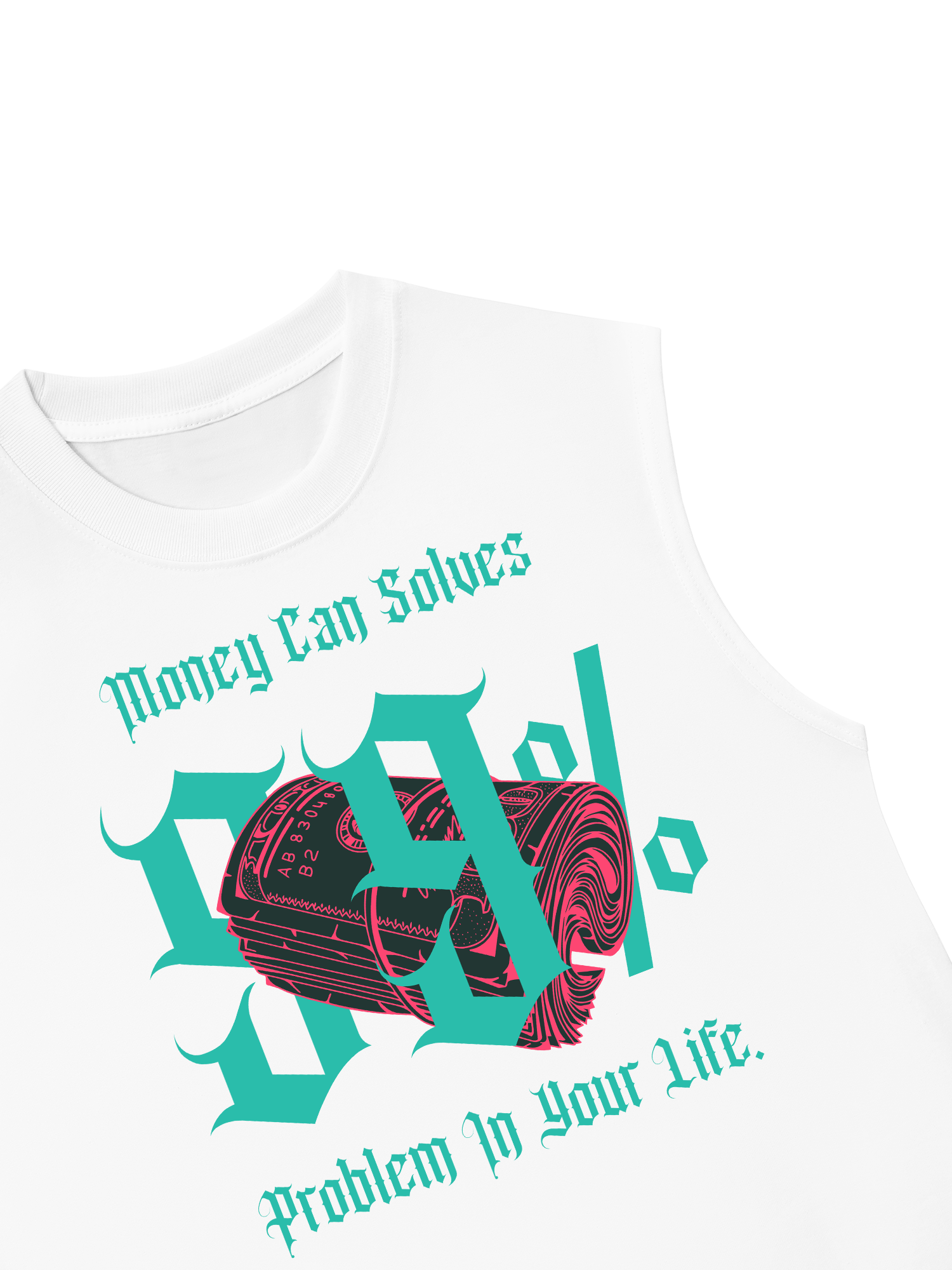 Áo Ba Lỗ Relaxed Fit Money Can Solves