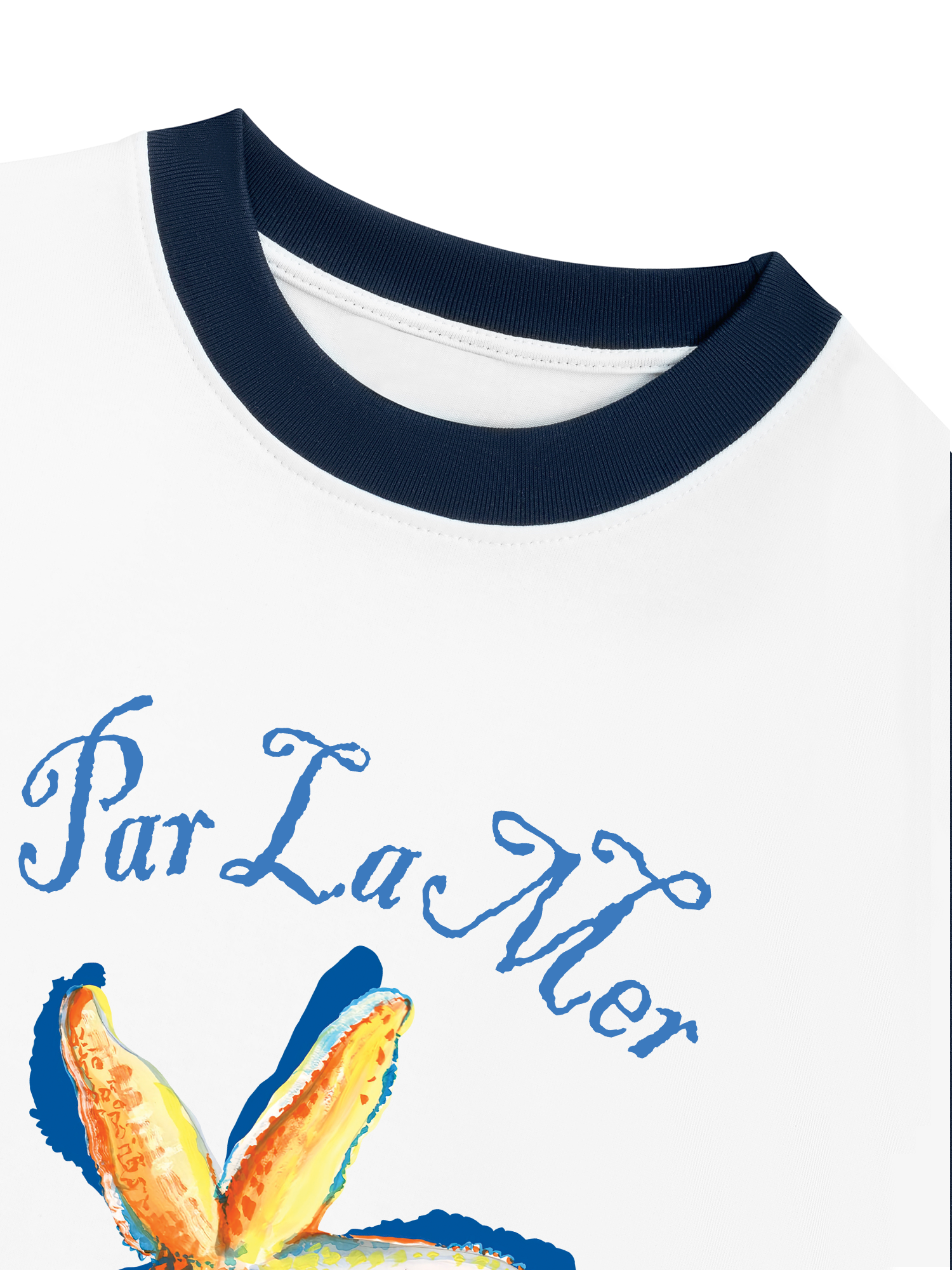 Áo Thun Ringer Relaxed Fit Tropical Par La Mer