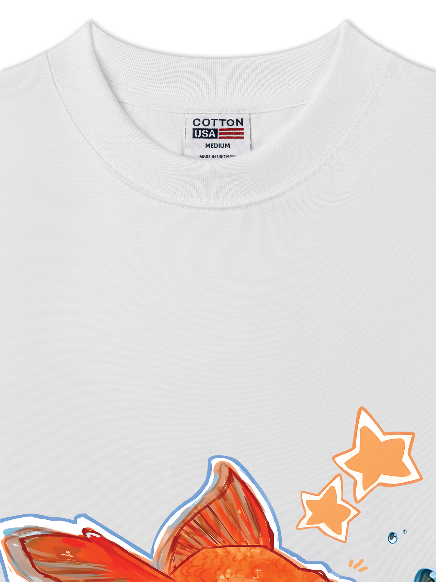 Áo Thun Relaxed Fit Tropical Goldfish