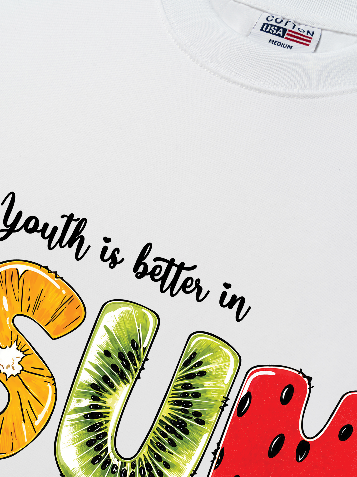Áo Thun Relaxed Fit Tropical Youth Is Beter In Summer