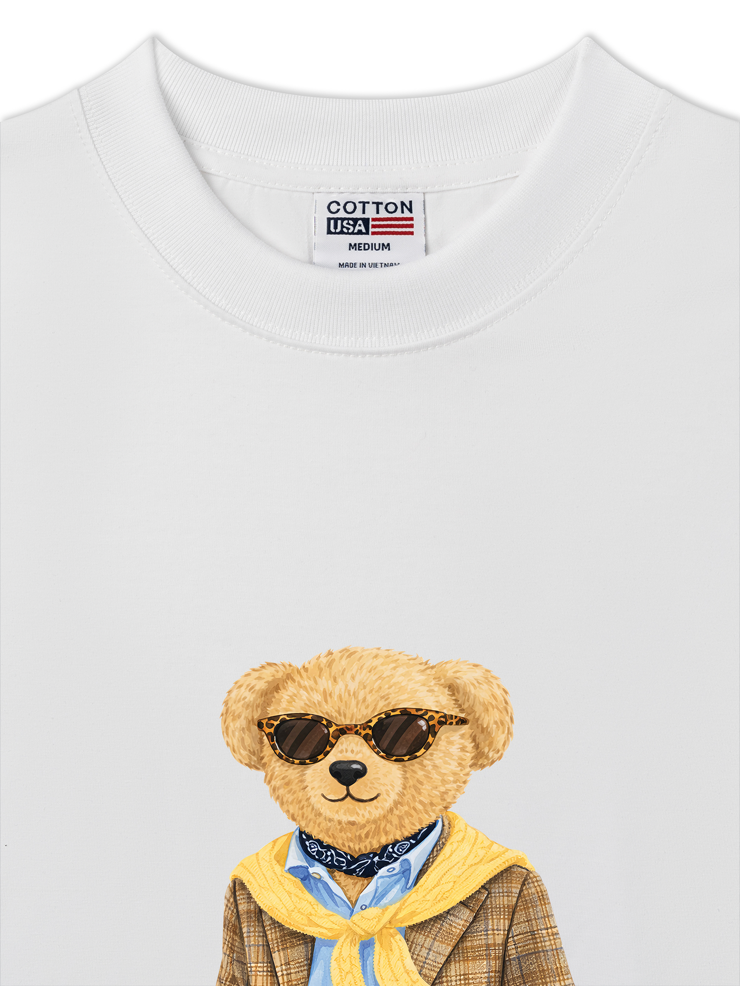 Áo Thun Relaxed Fit Gentle Bear