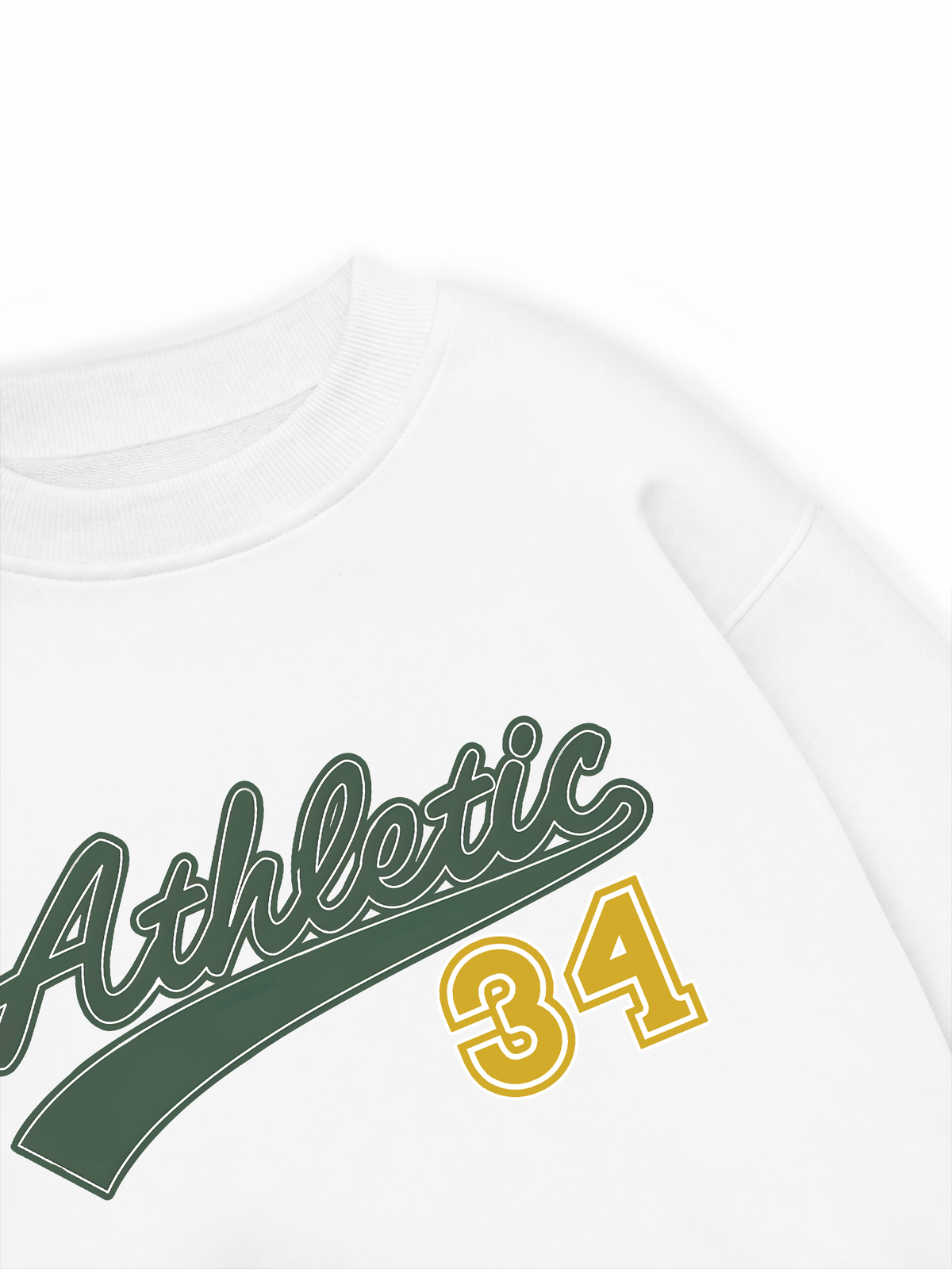 Áo Sweater Nỉ Hai Da City Athletic