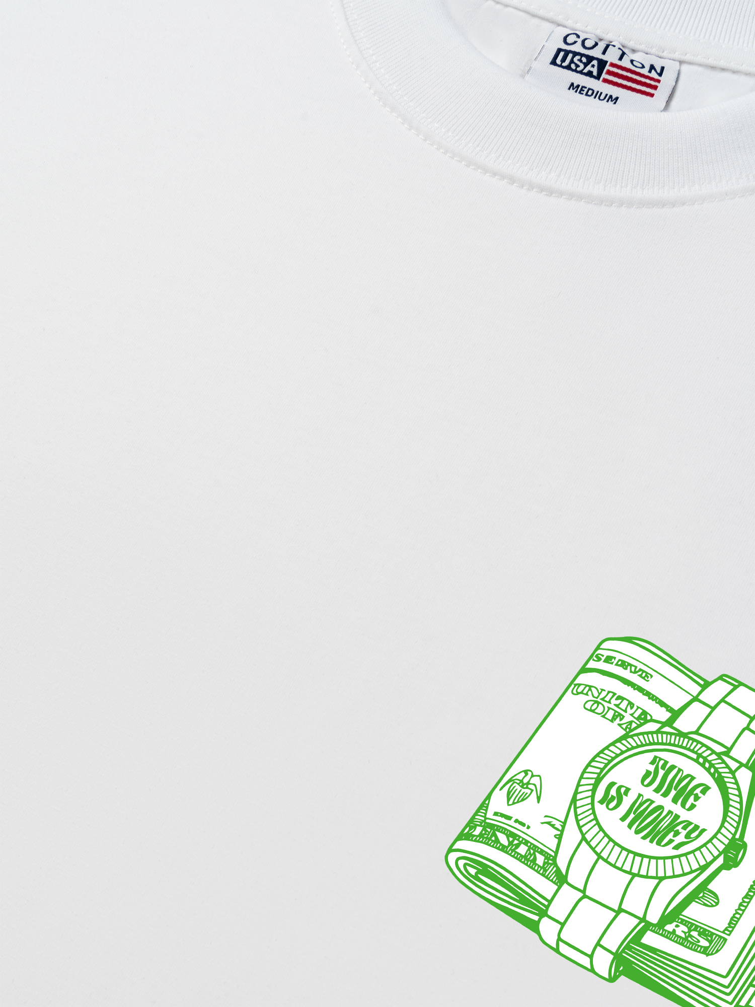 Áo Thun Relaxed Fit Money Is Time