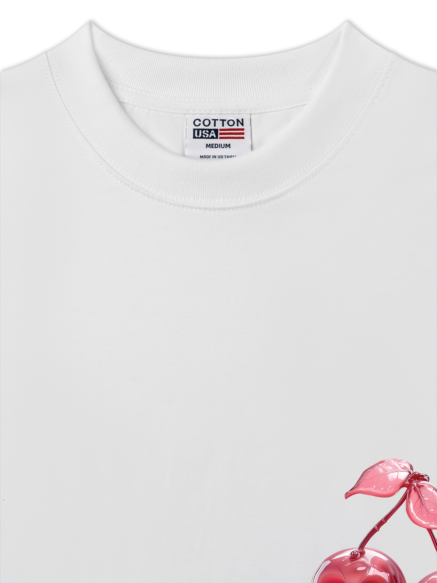 Áo Thun Relaxed Fit Cherry Skull