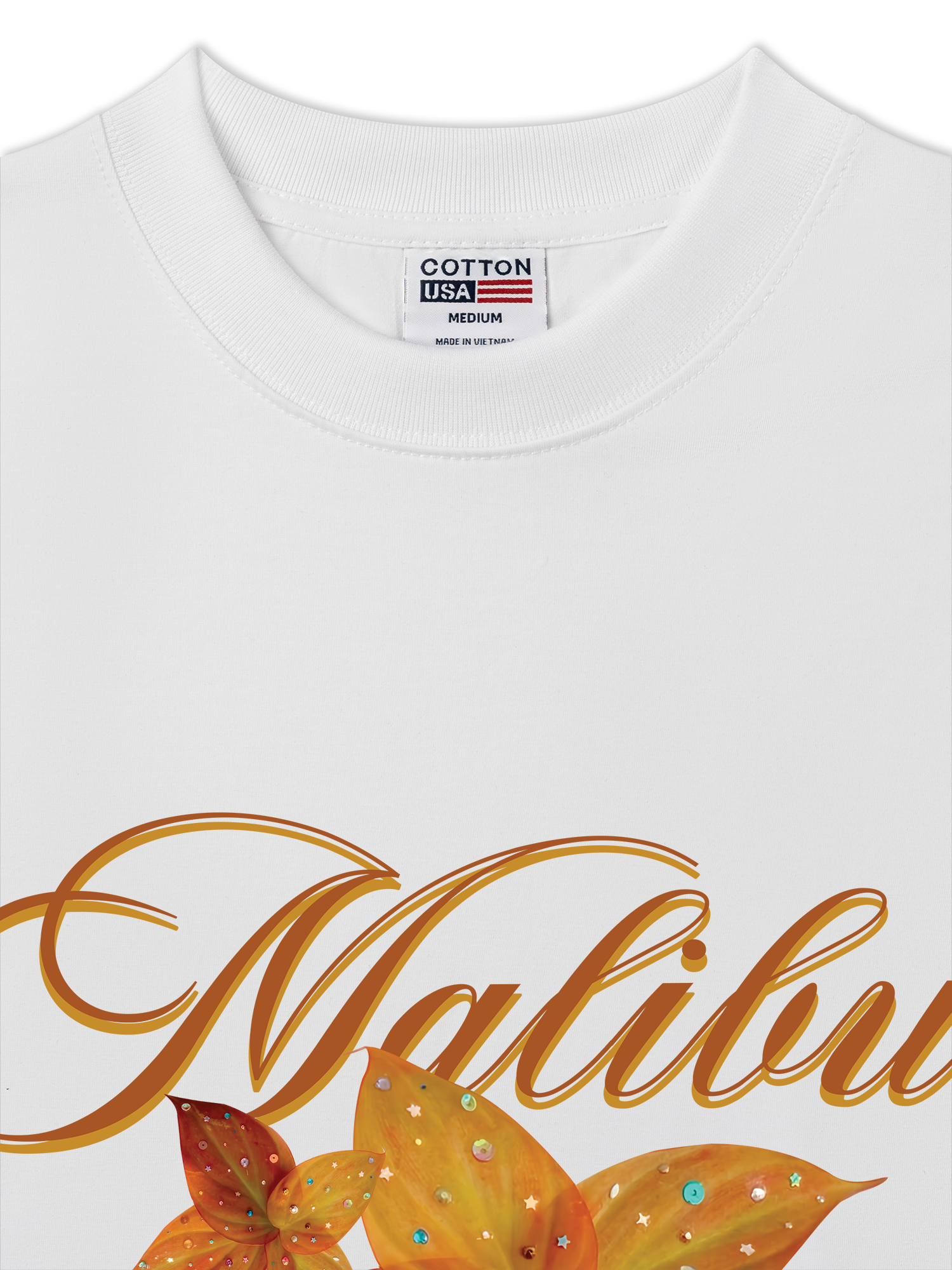 Áo Thun Relaxed Fit Bling Malibu