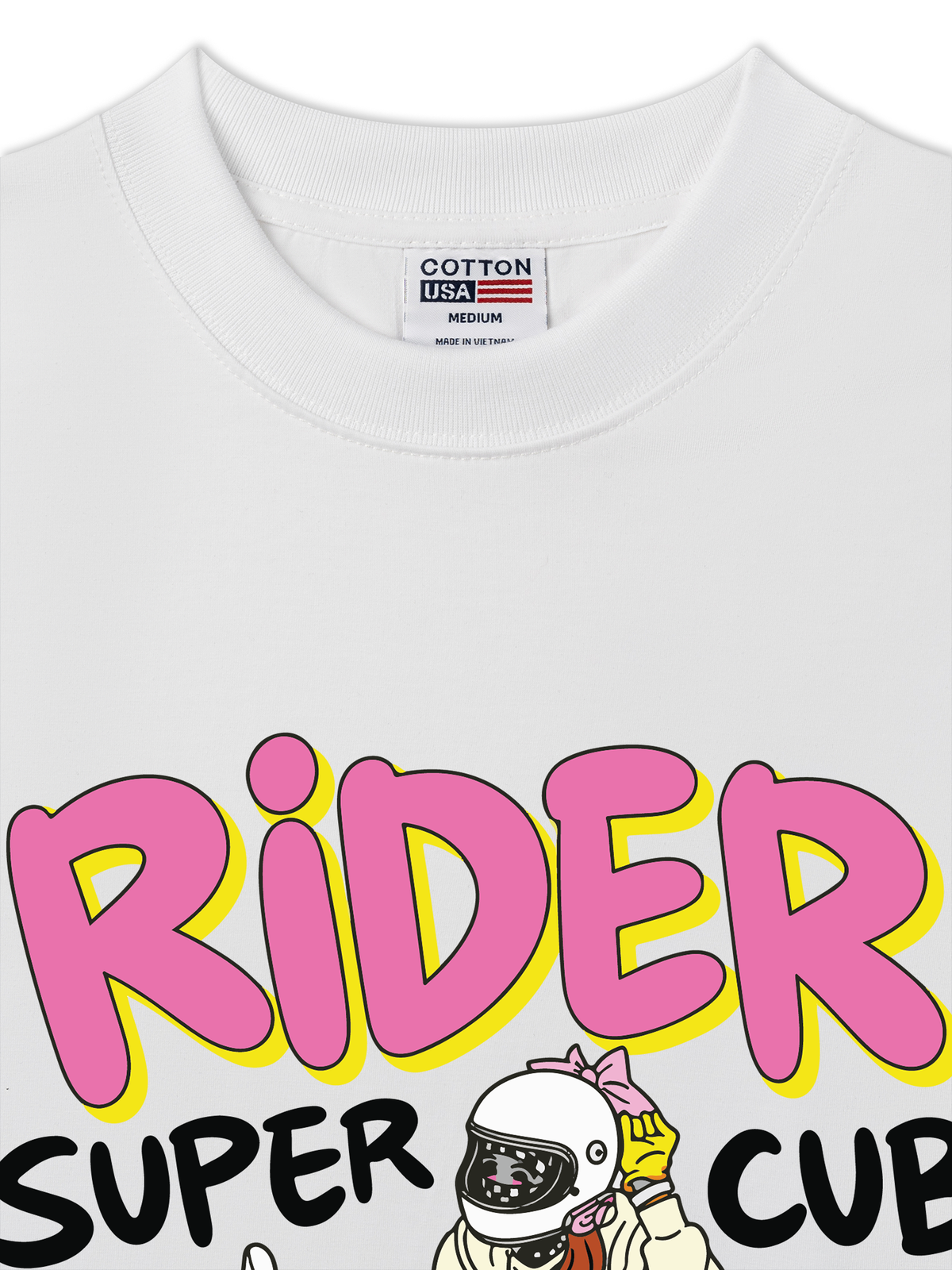 Áo Thun Relaxed Fit RIDER Super Club
