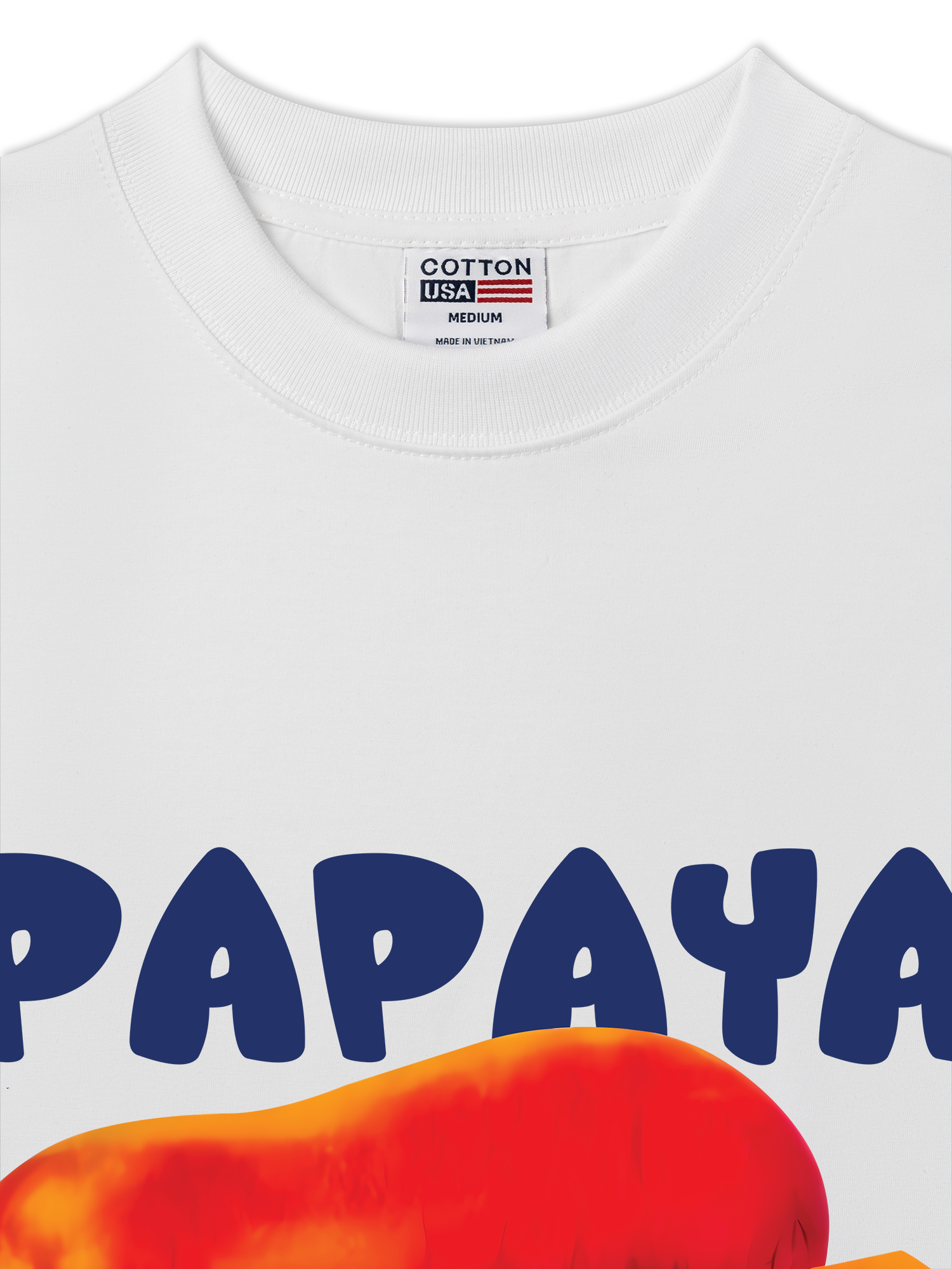 Áo Thun Relaxed Fit Papaya