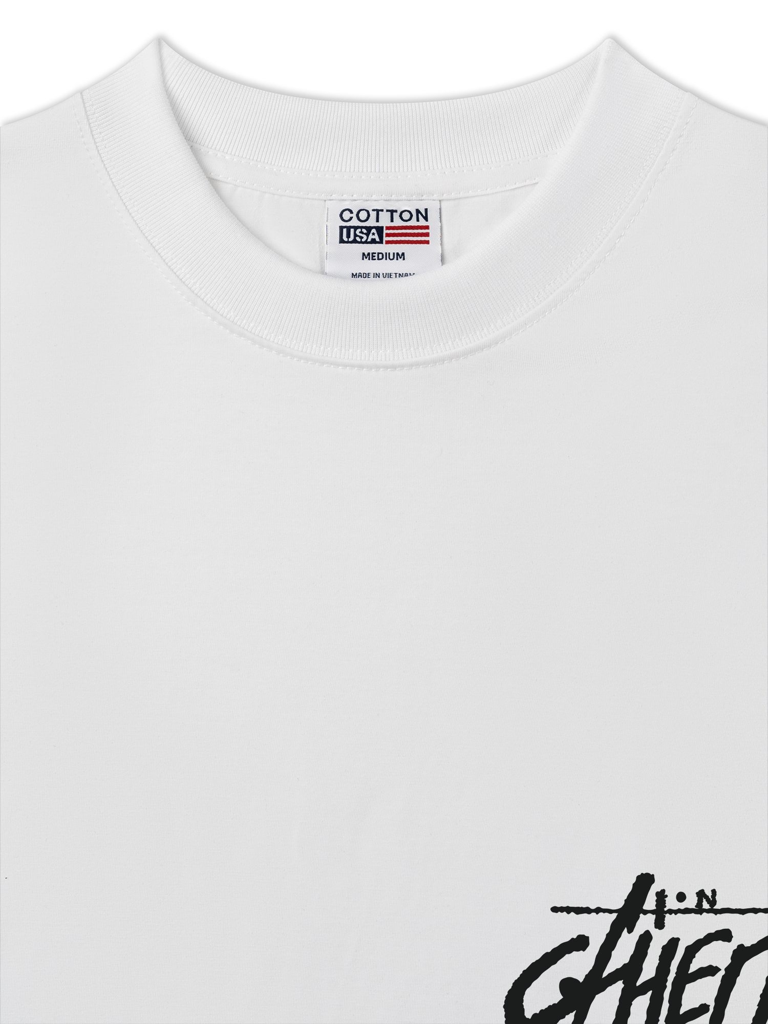 Áo Thun Relaxed Fit Cherry Black