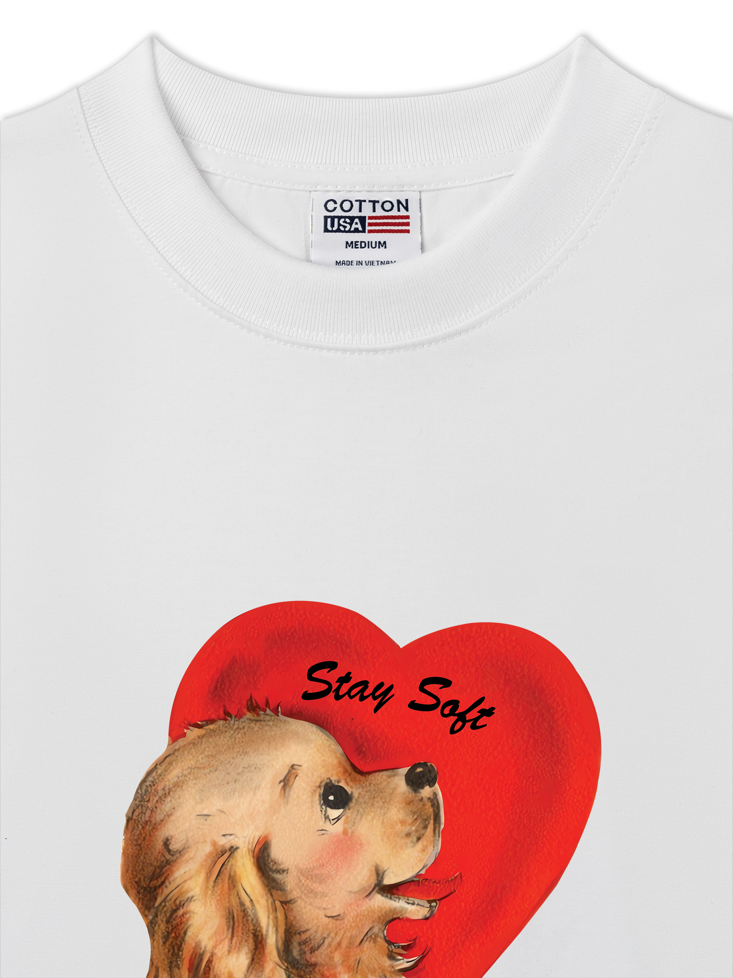 Áo Thun Relaxed Fit Soft Paw Stay Soft