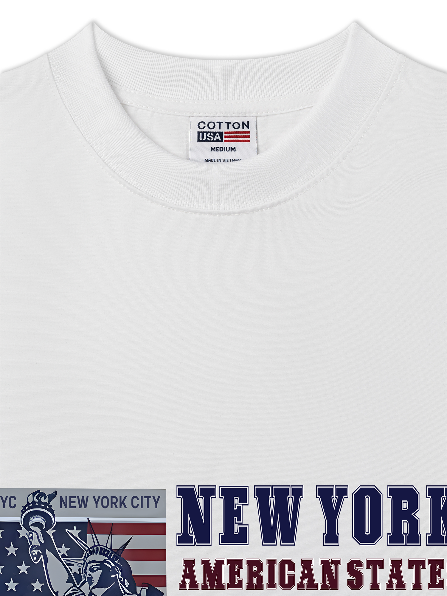 Áo Thun Relaxed Fit USA New York City