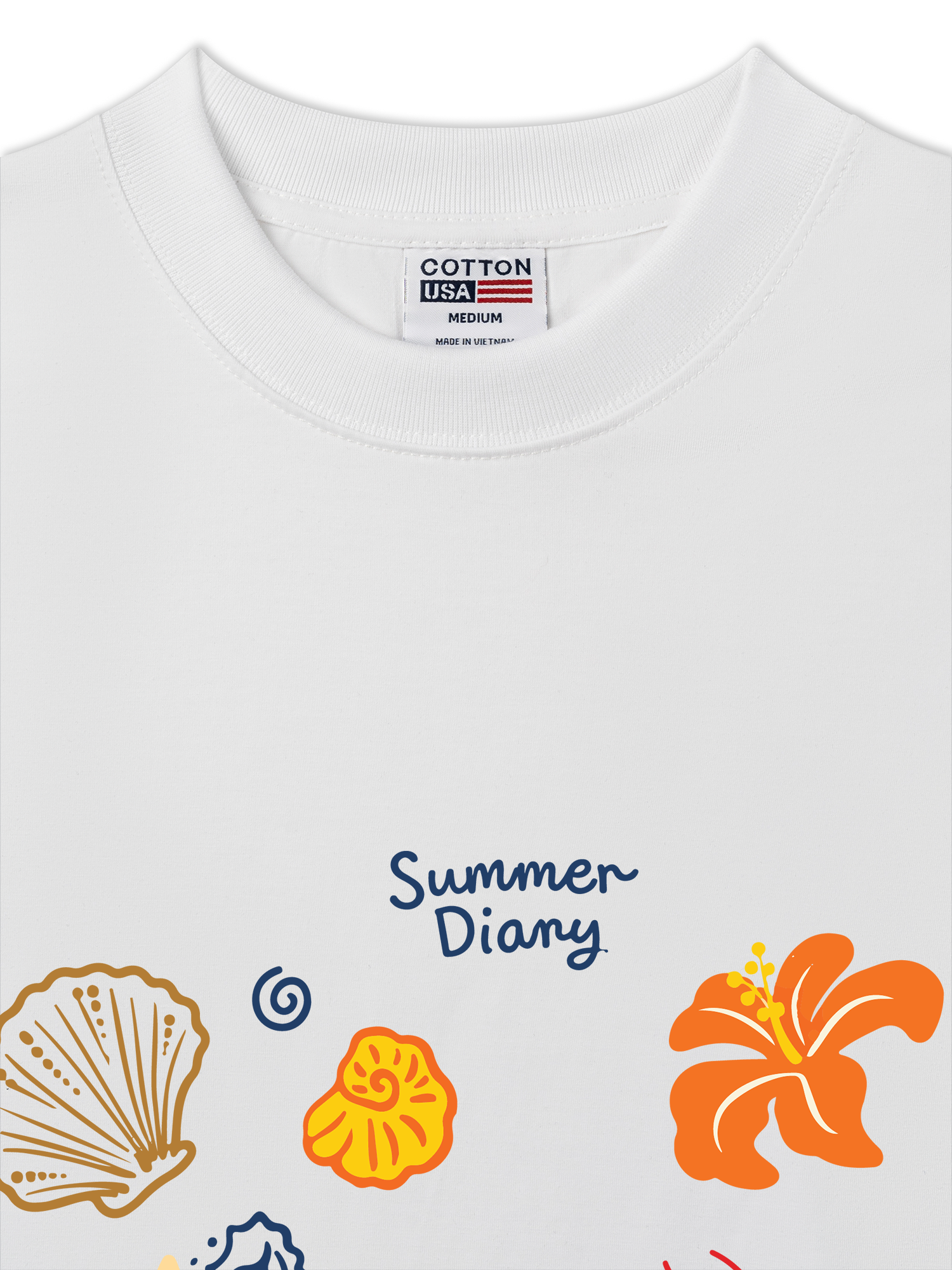 Áo Thun Relaxed Fit Summer Diary