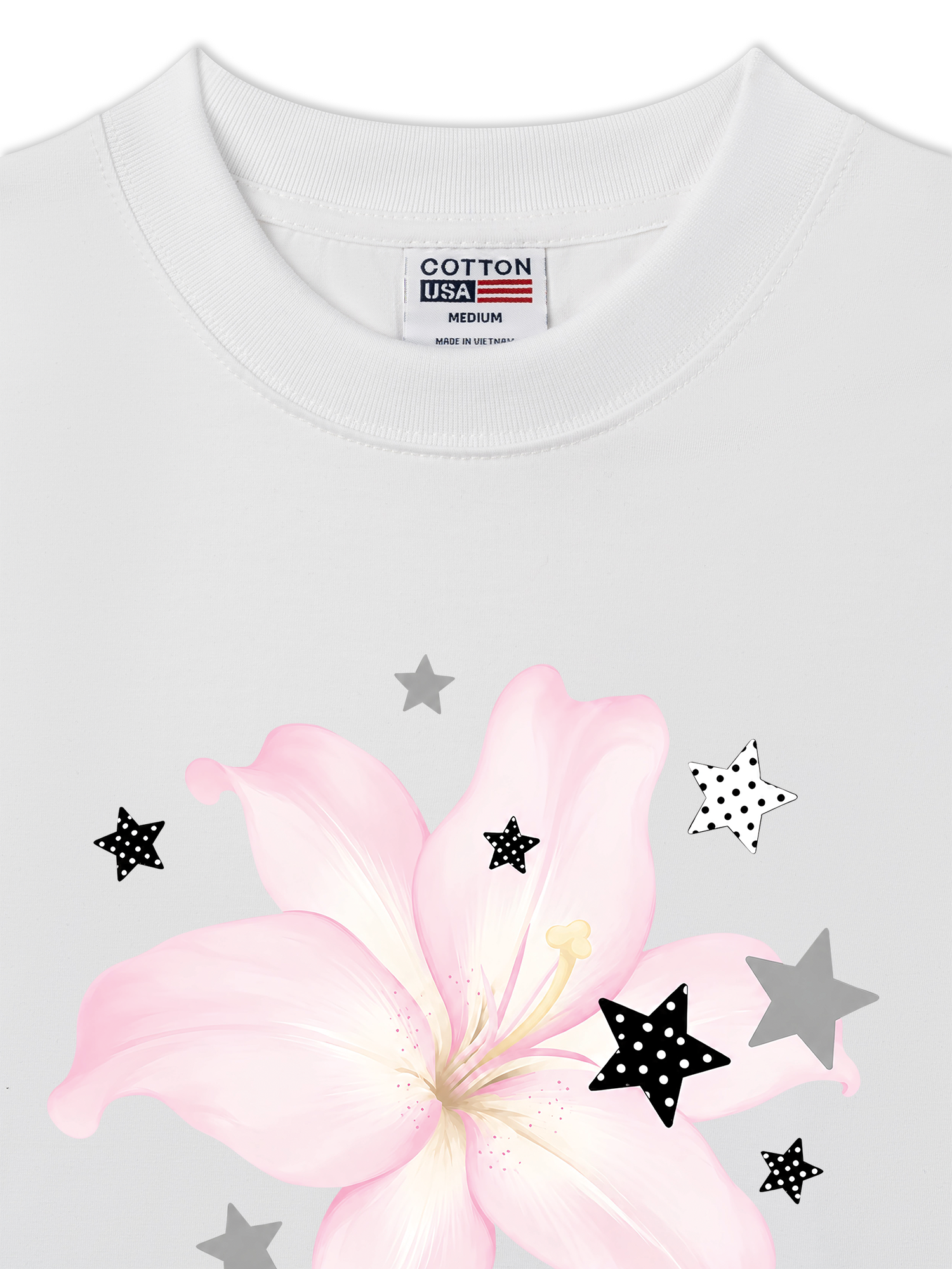Áo Thun Relaxed Fit Dotty Mood Pretty In Bloom