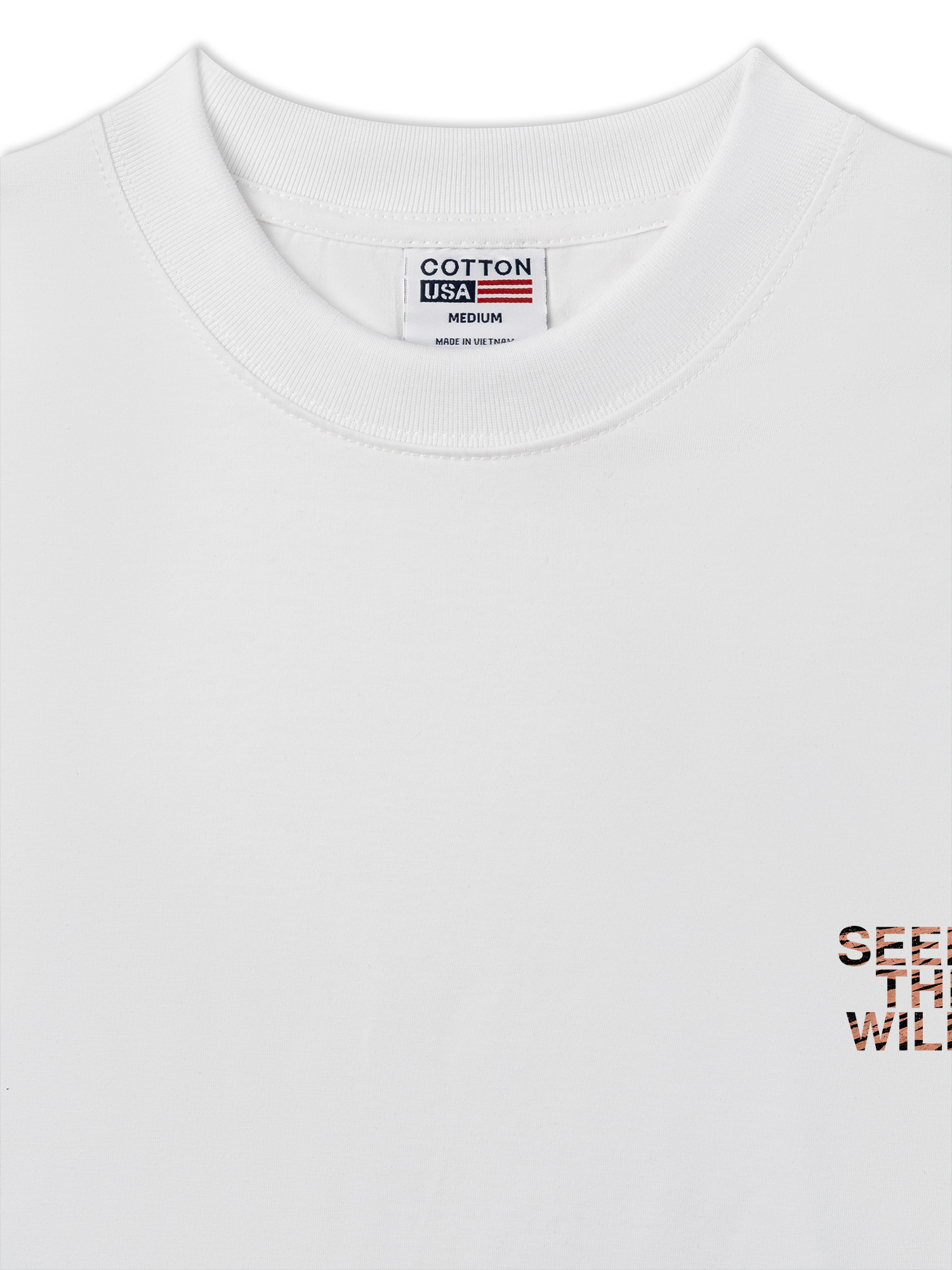 Áo Thun Relaxed Fit Adventure STW Untamed Stripes