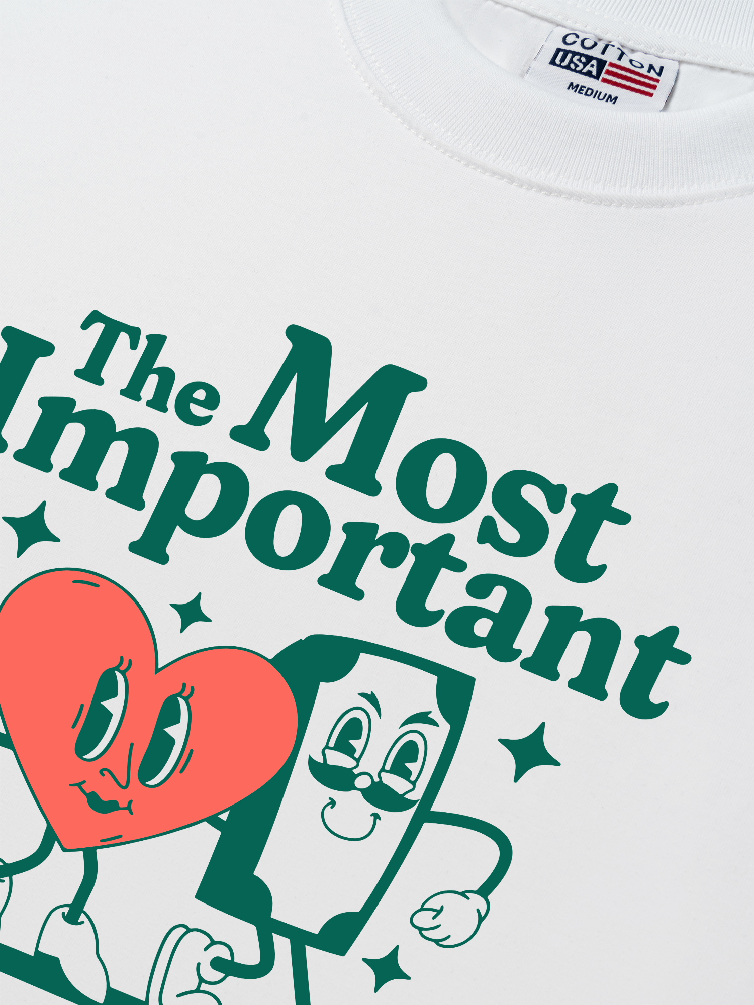 Áo Thun Relaxed Fit Money The Most Important