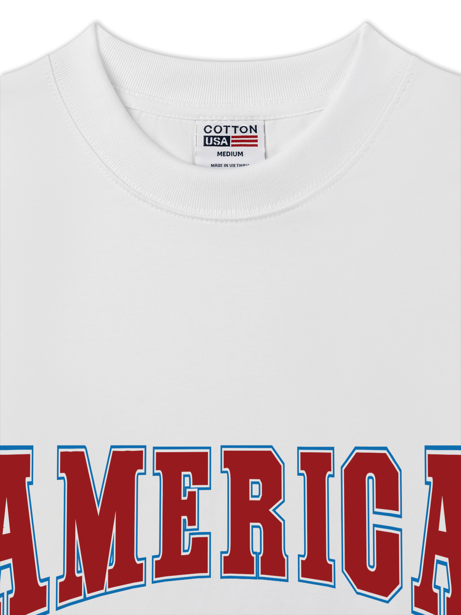 Áo Thun Relaxed Fit USA America Vibes