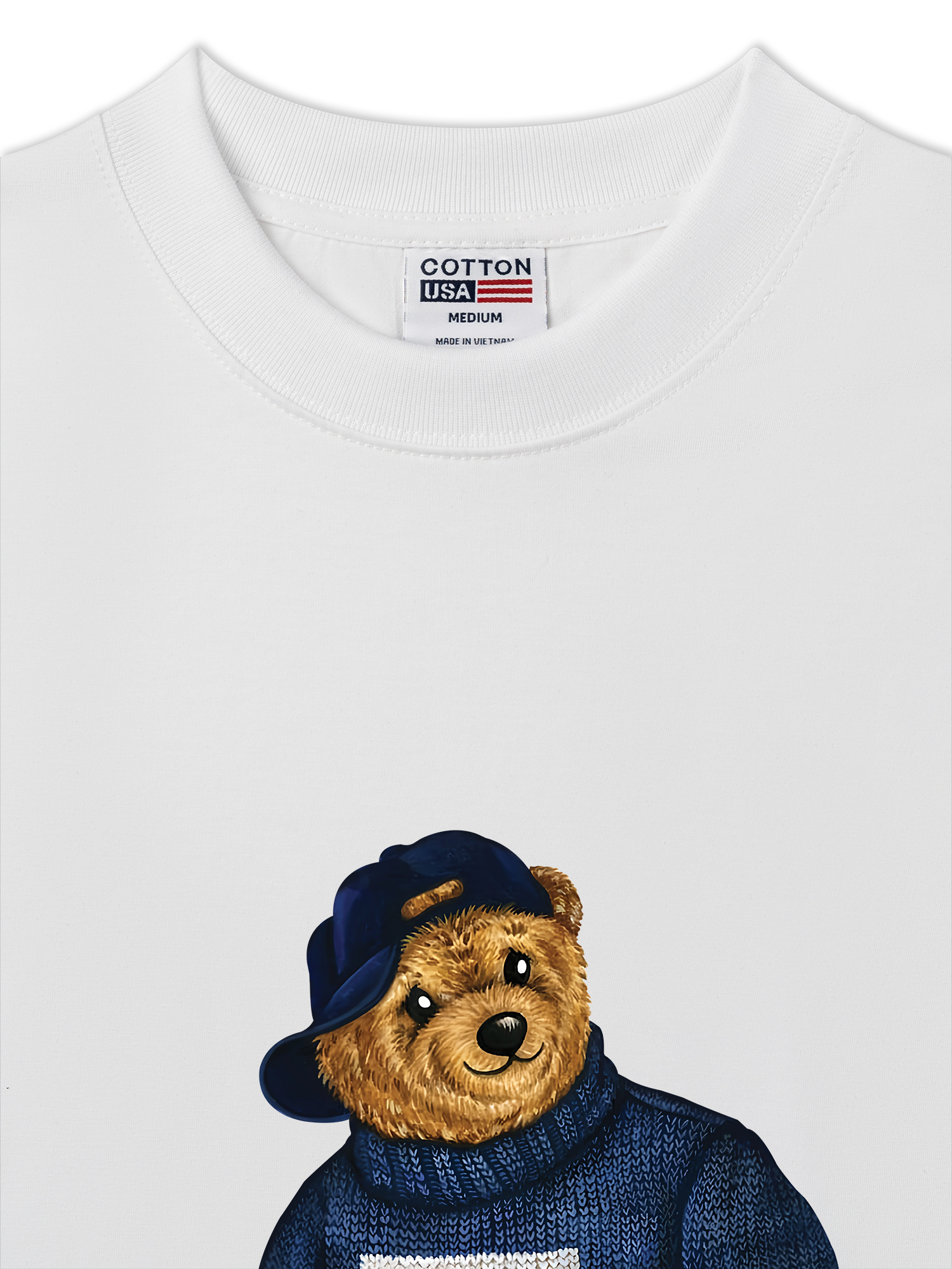 Áo Thun Relaxed Fit Bear Two