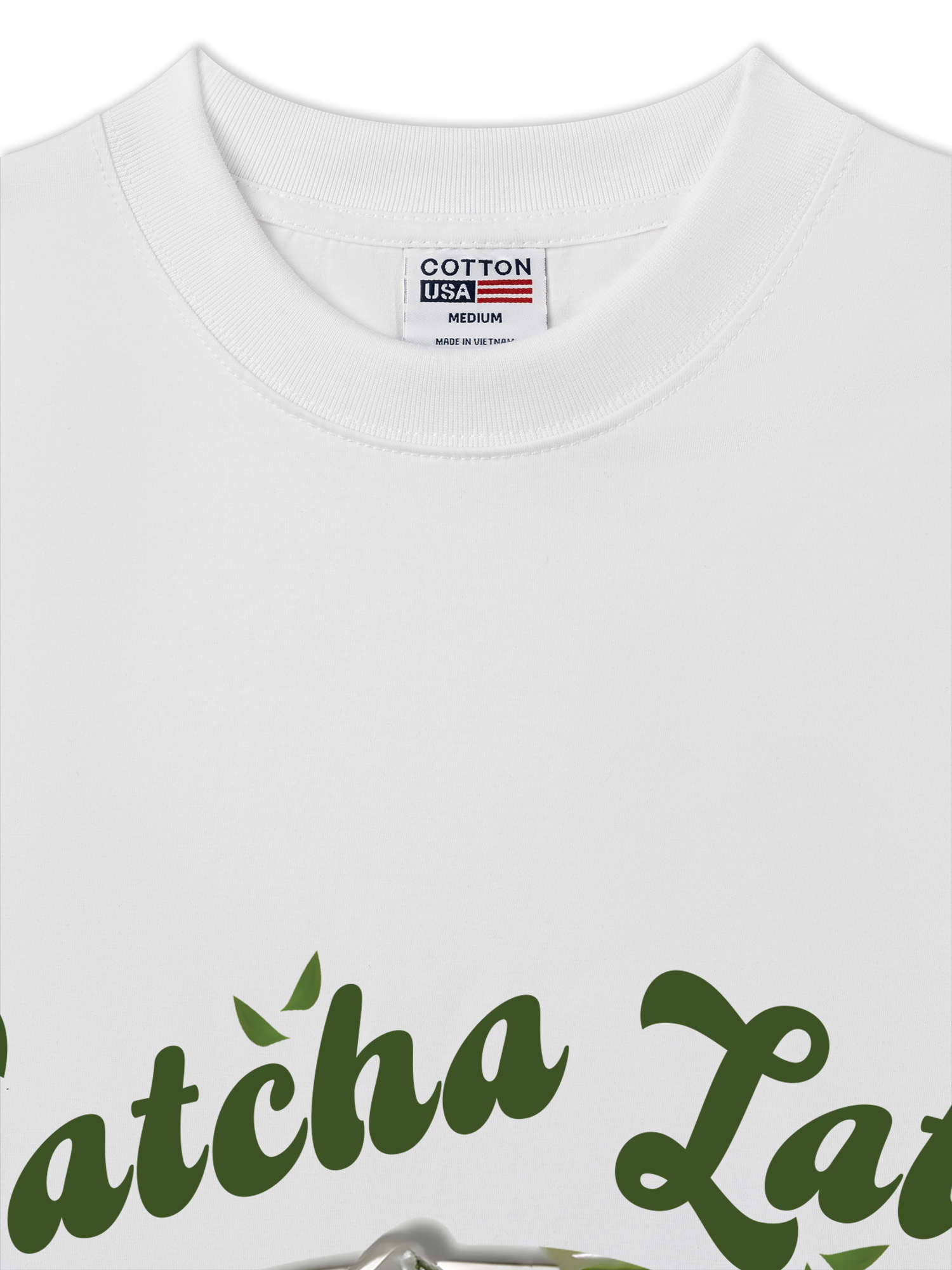 Áo Thun Relaxed Fit Tropical Matcha