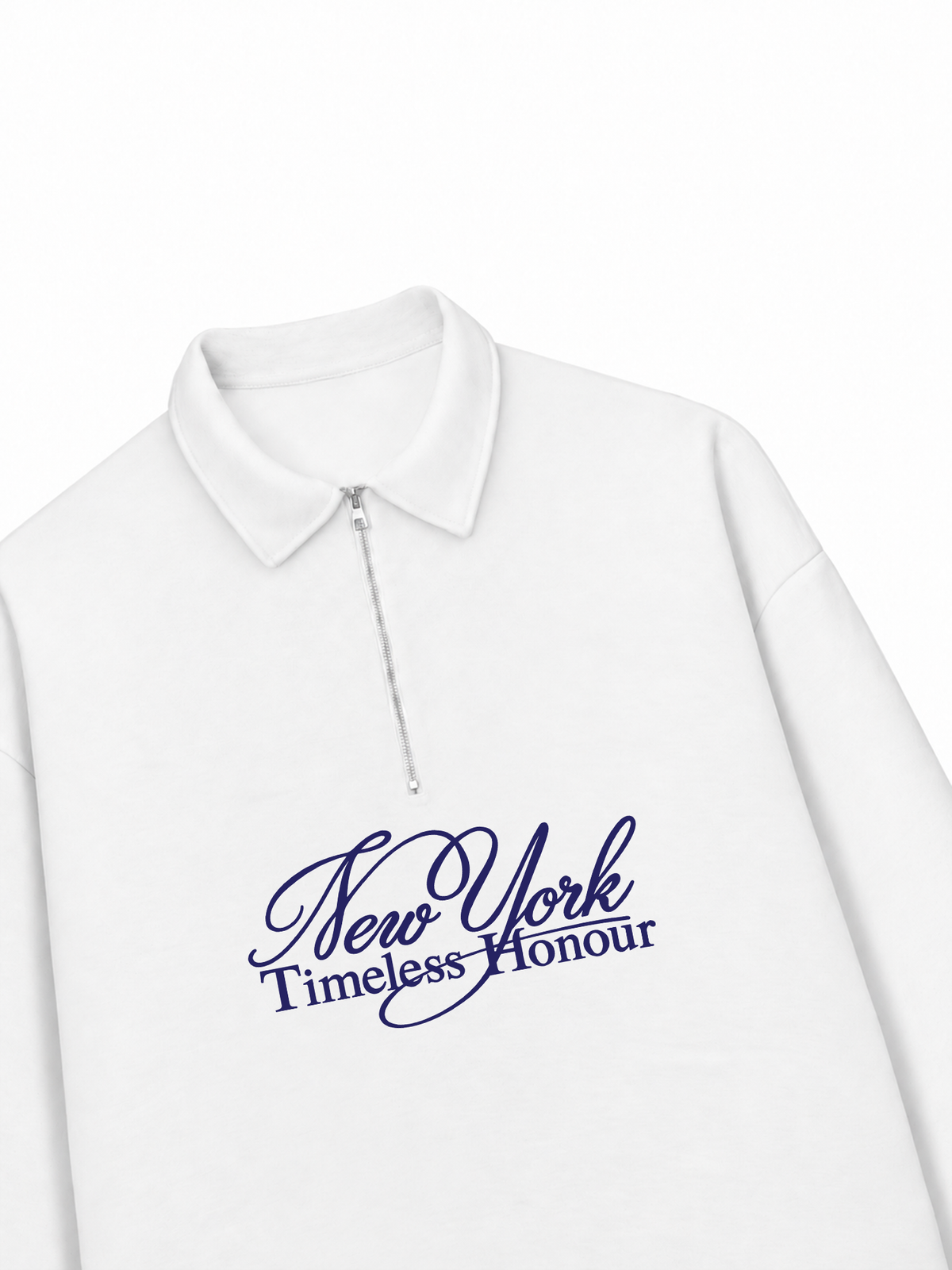 Áo Sweater Polo Nỉ Hai Da New York Timeless Honour