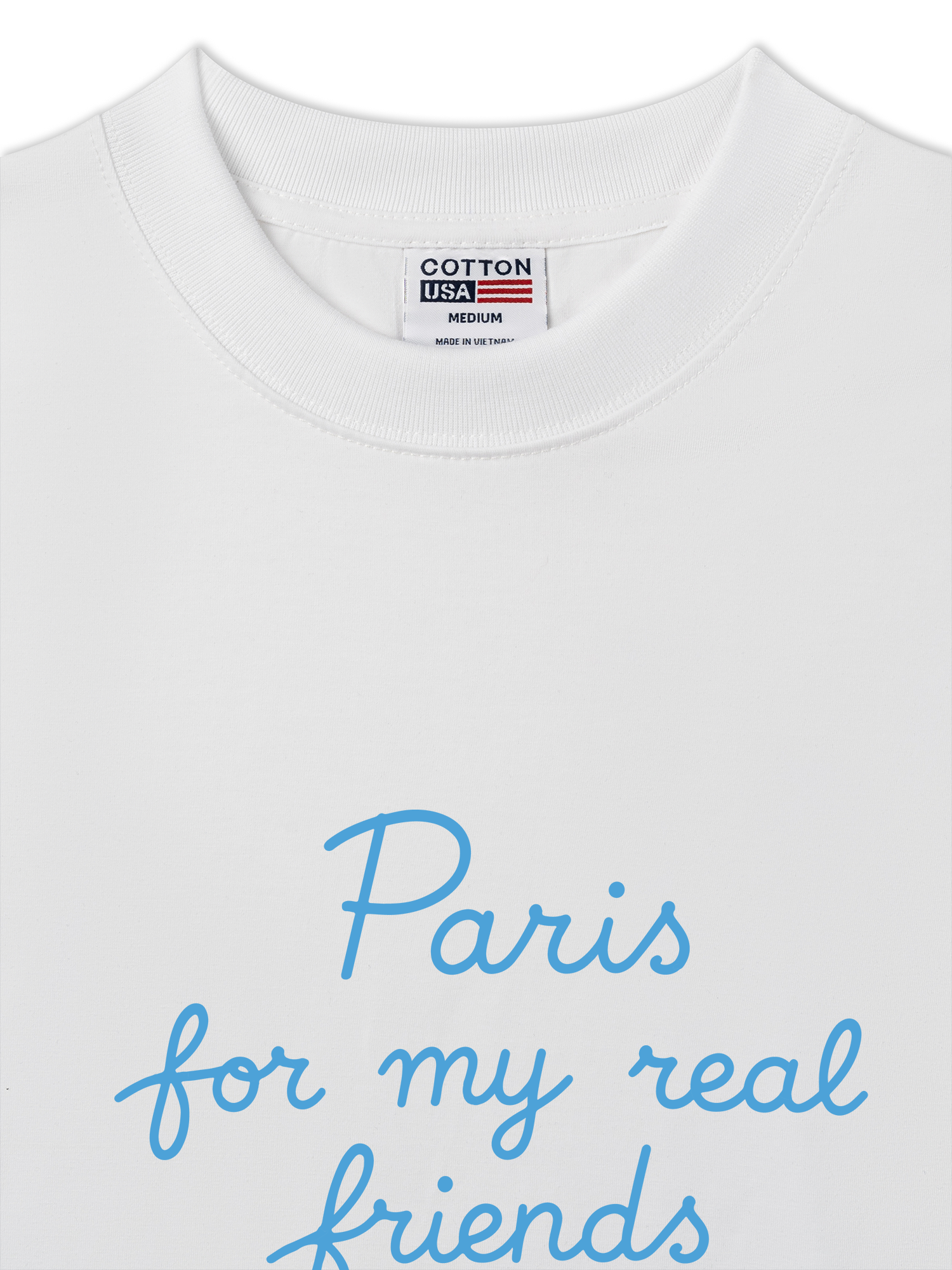 Áo Thun Relaxed Fit Paris For Real Friend