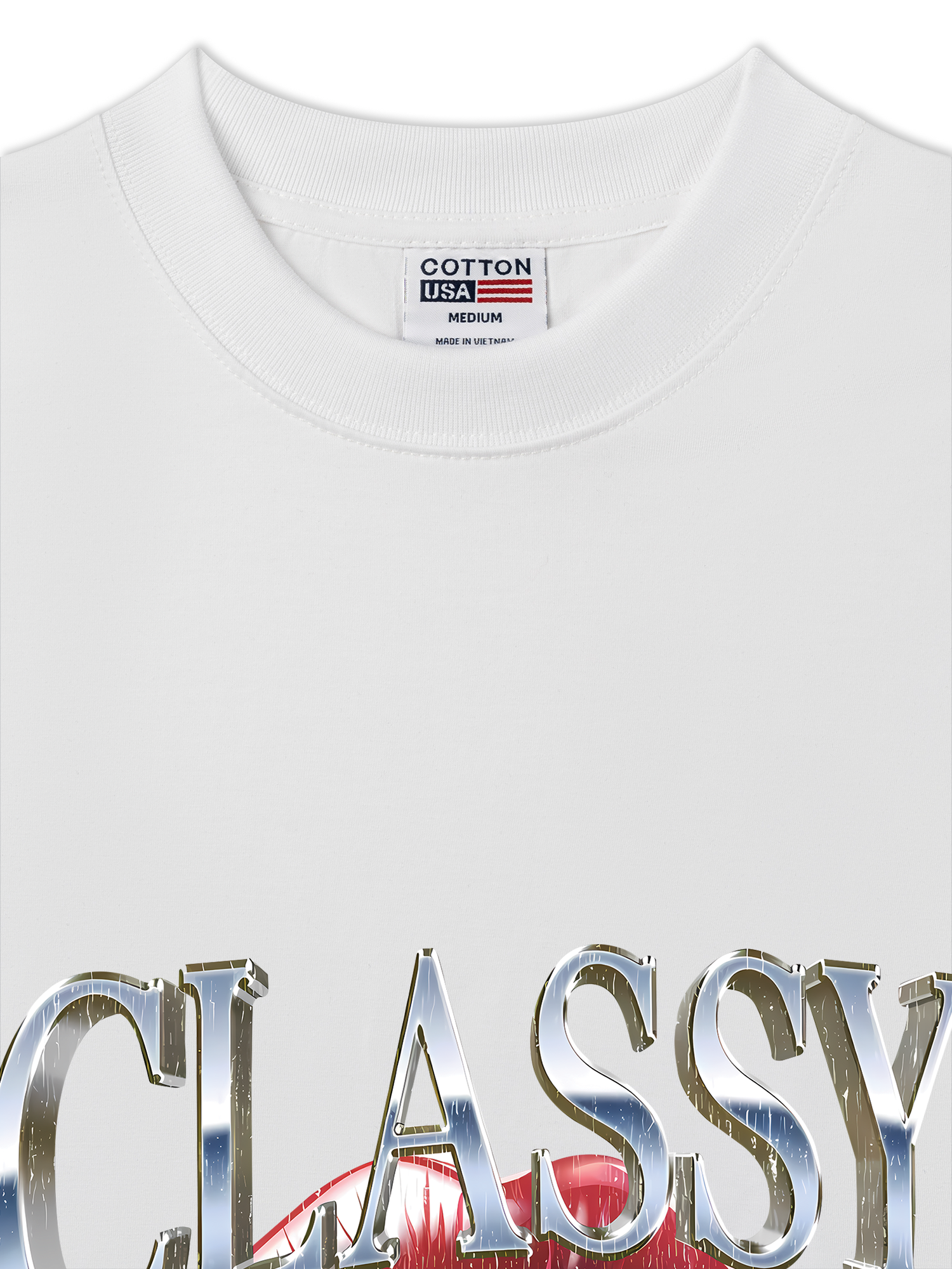 Áo Thun Relaxed Fit Cherry Vintage Classy