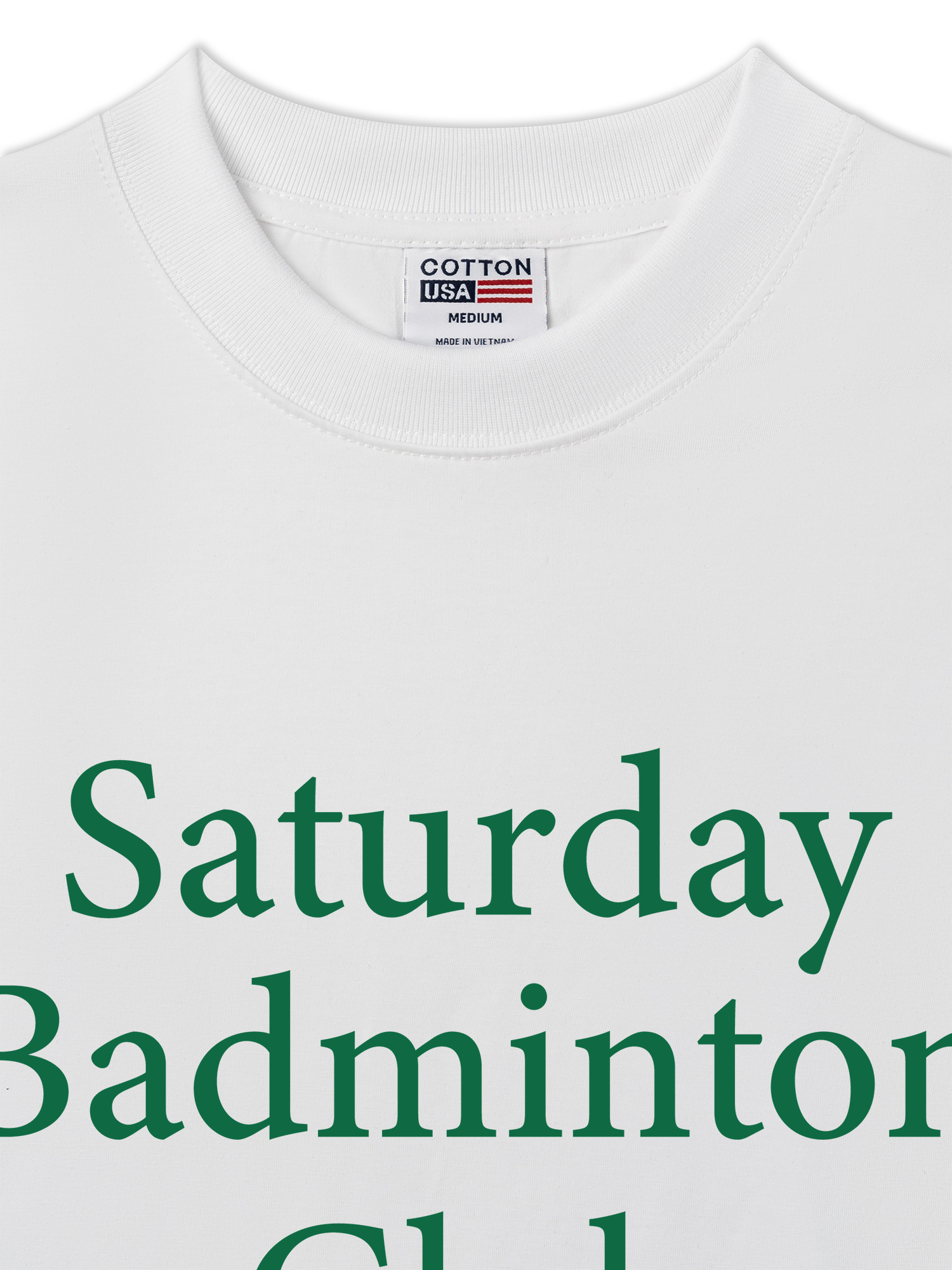 Áo Thun Relaxed Fit Saturday Badminton Club
