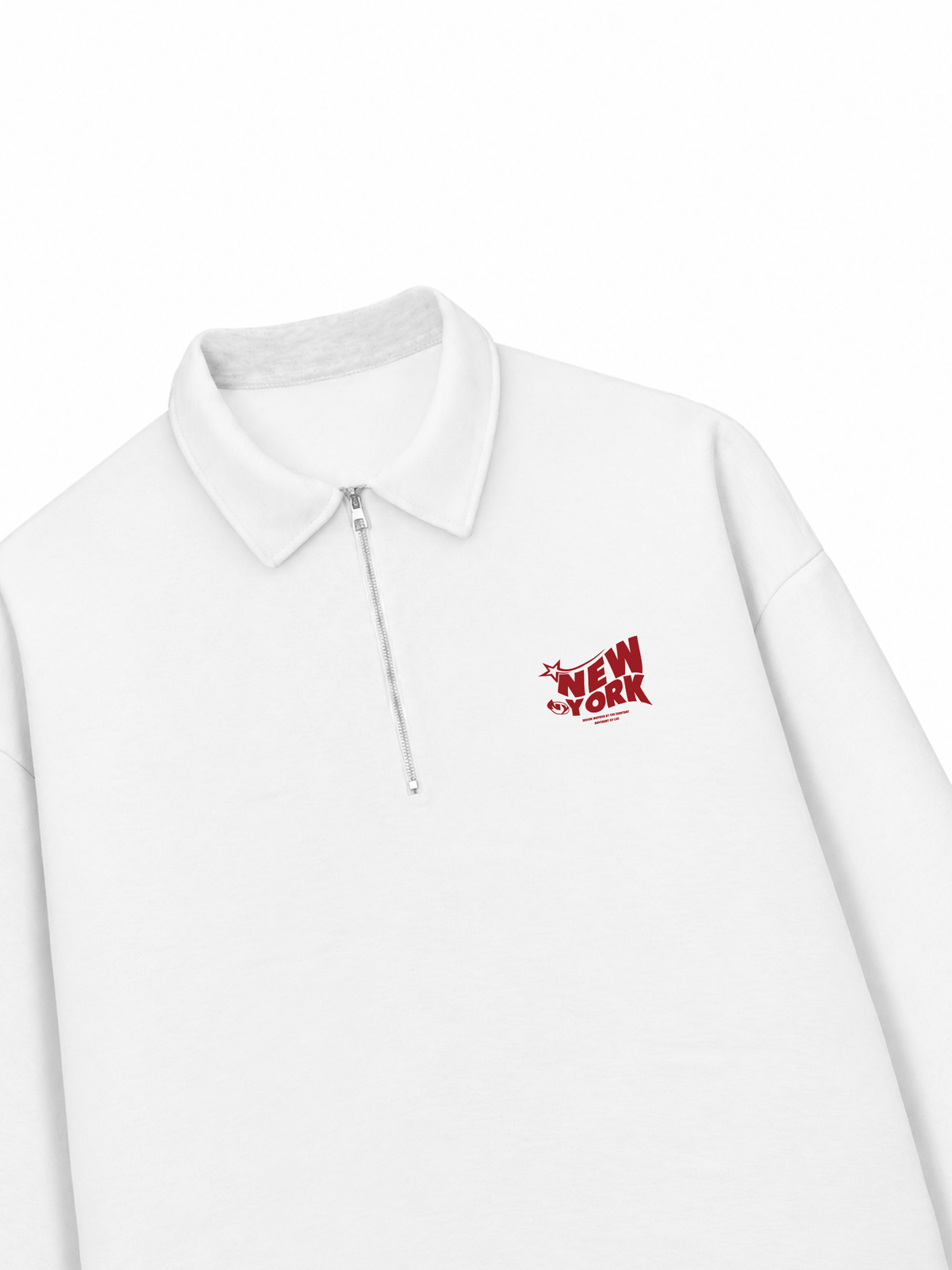 Áo Sweater Polo Nỉ Hai Da City Red Fashion