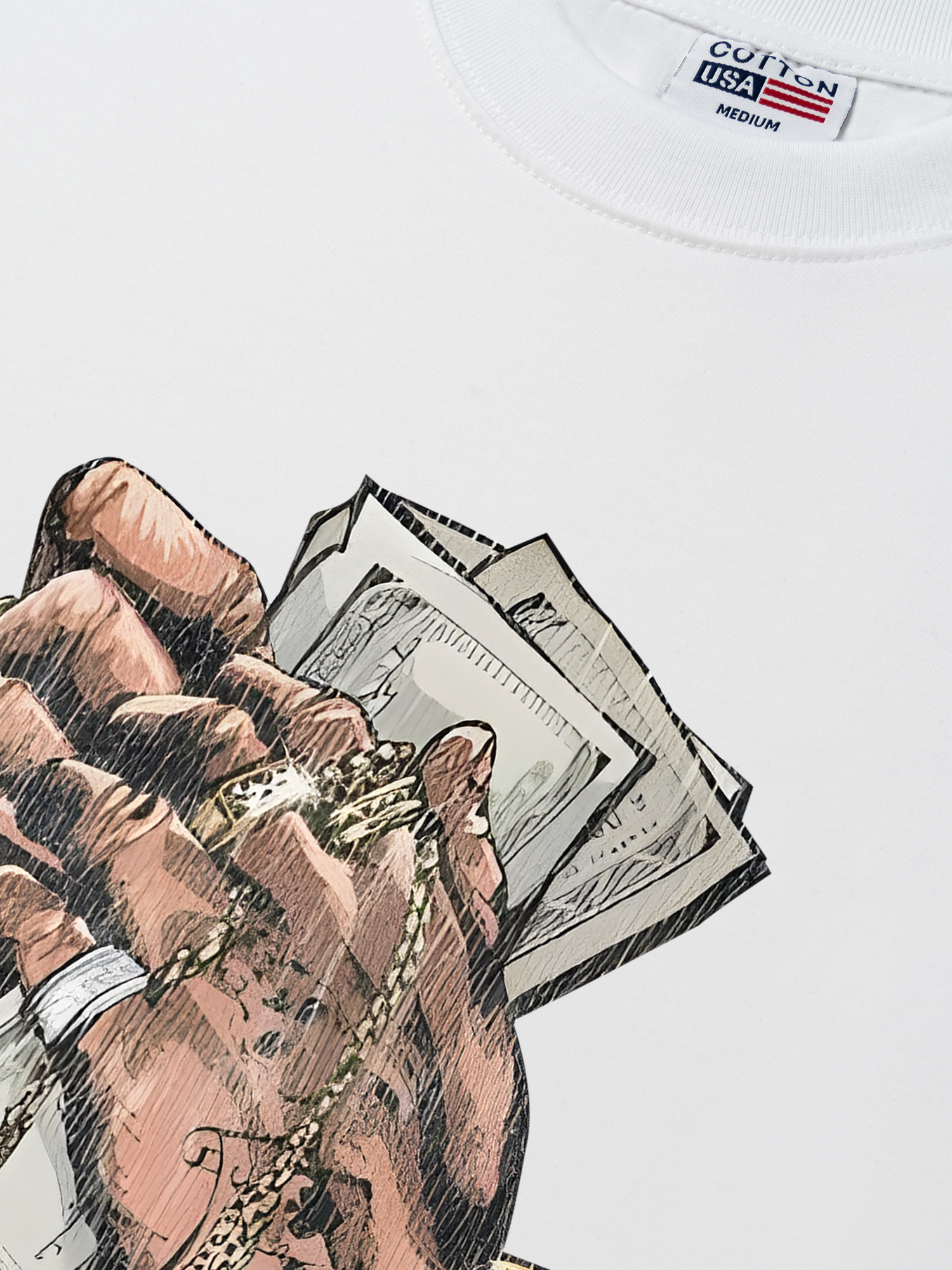 Áo Thun Relaxed Fit Money Your Dream