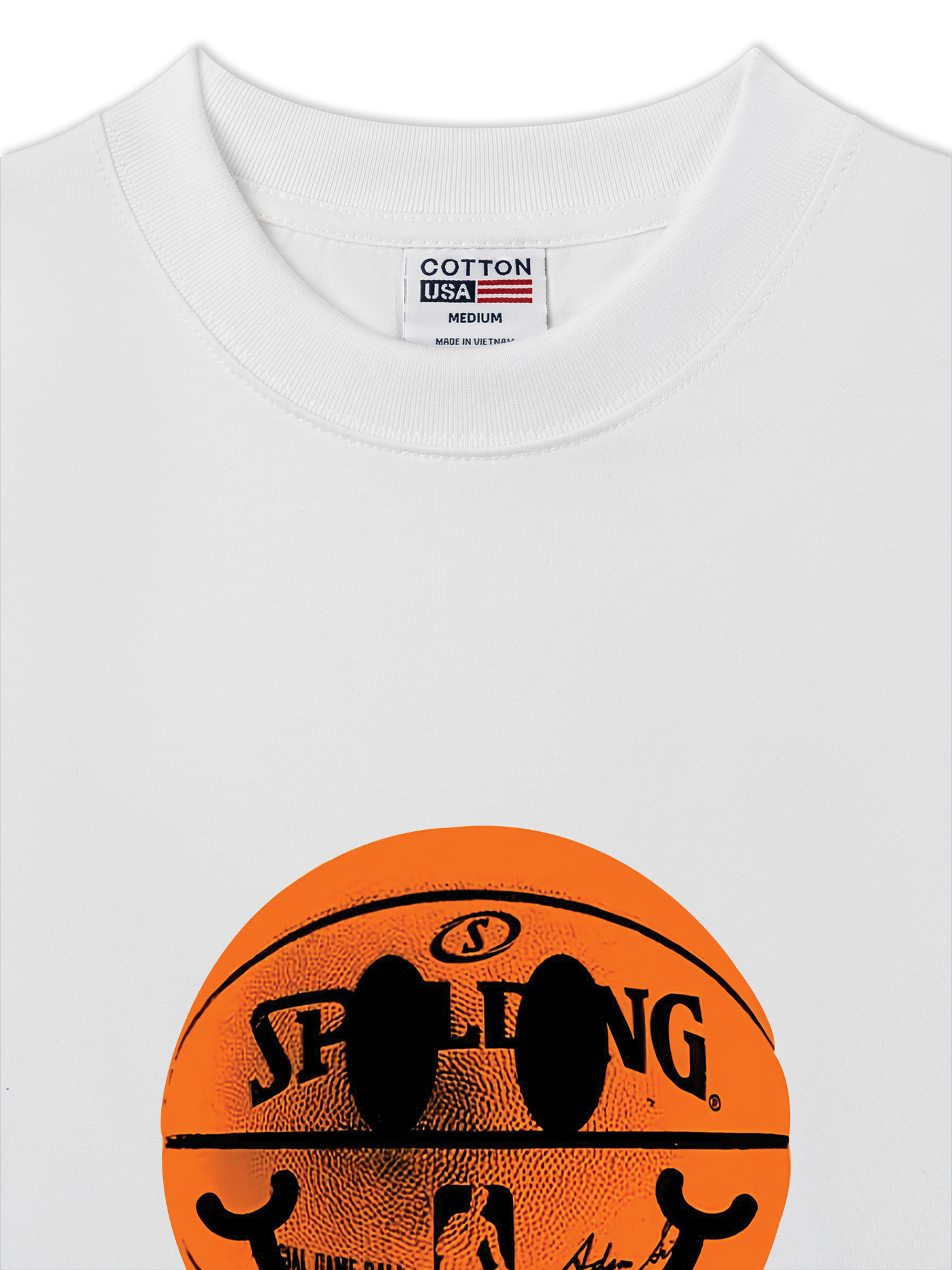Áo Thun Relaxed Fit Basketball Smiley Ball
