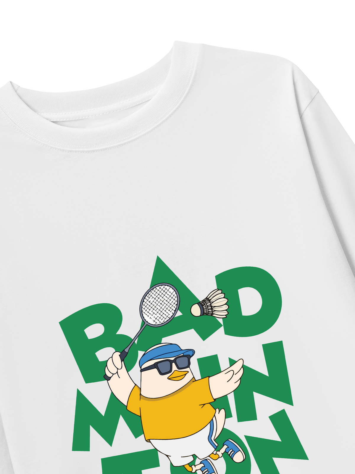 Áo Thun Dài Tay Badminton Duck