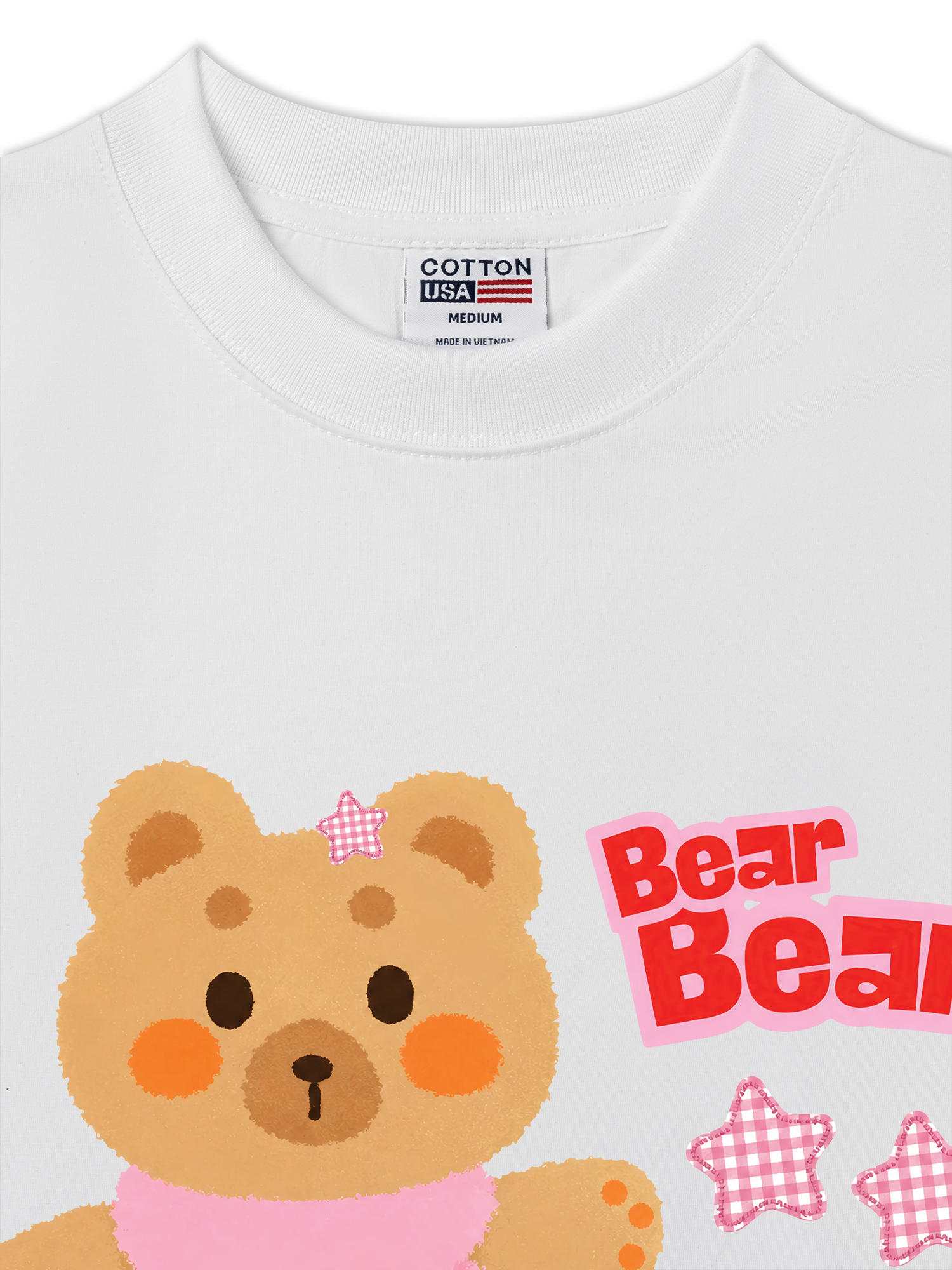 Áo Thun Relaxed Fit Bear Town Honey Bear