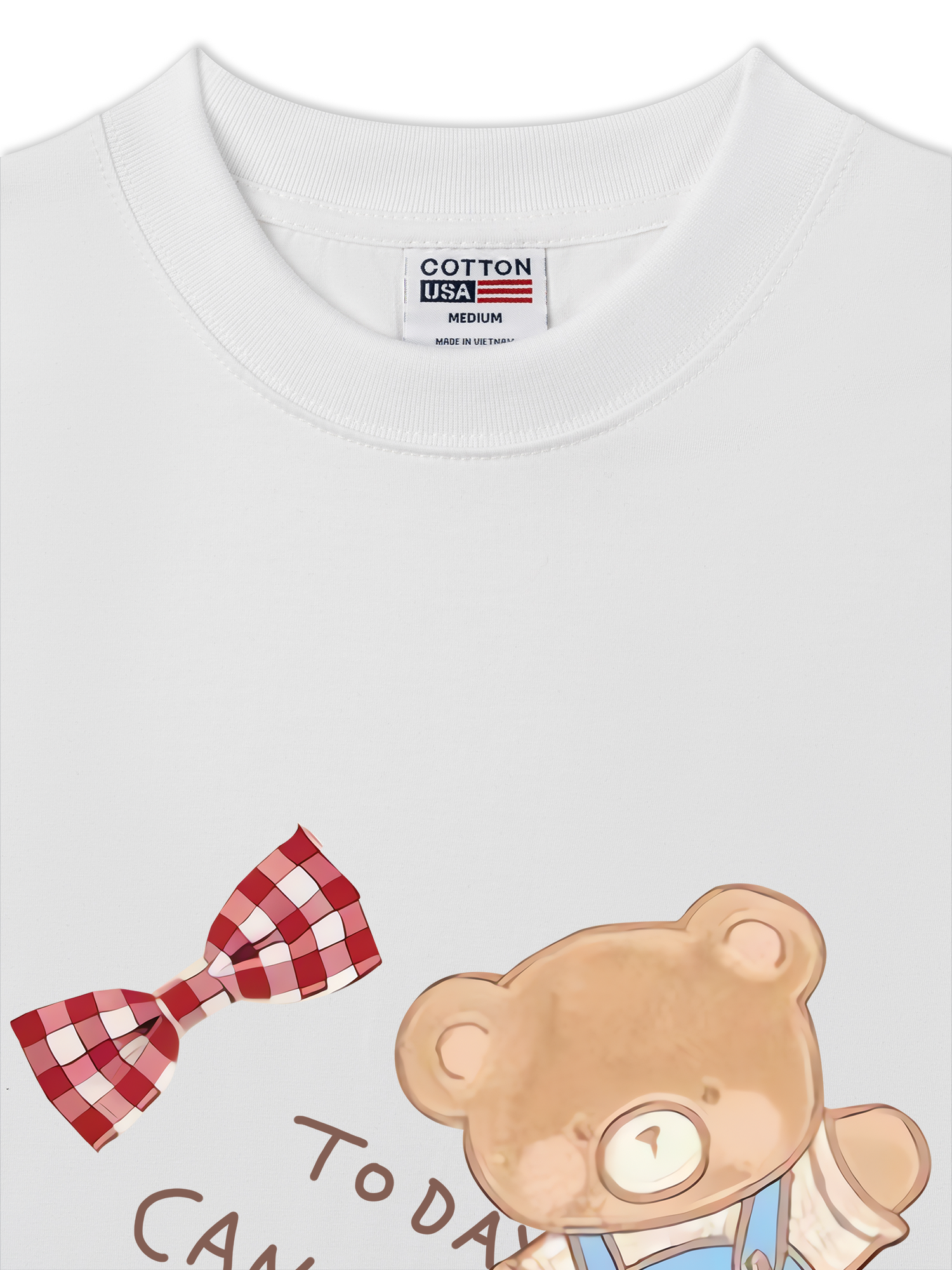 Áo Thun Relaxed Fit Soft Paw Cute Teddy