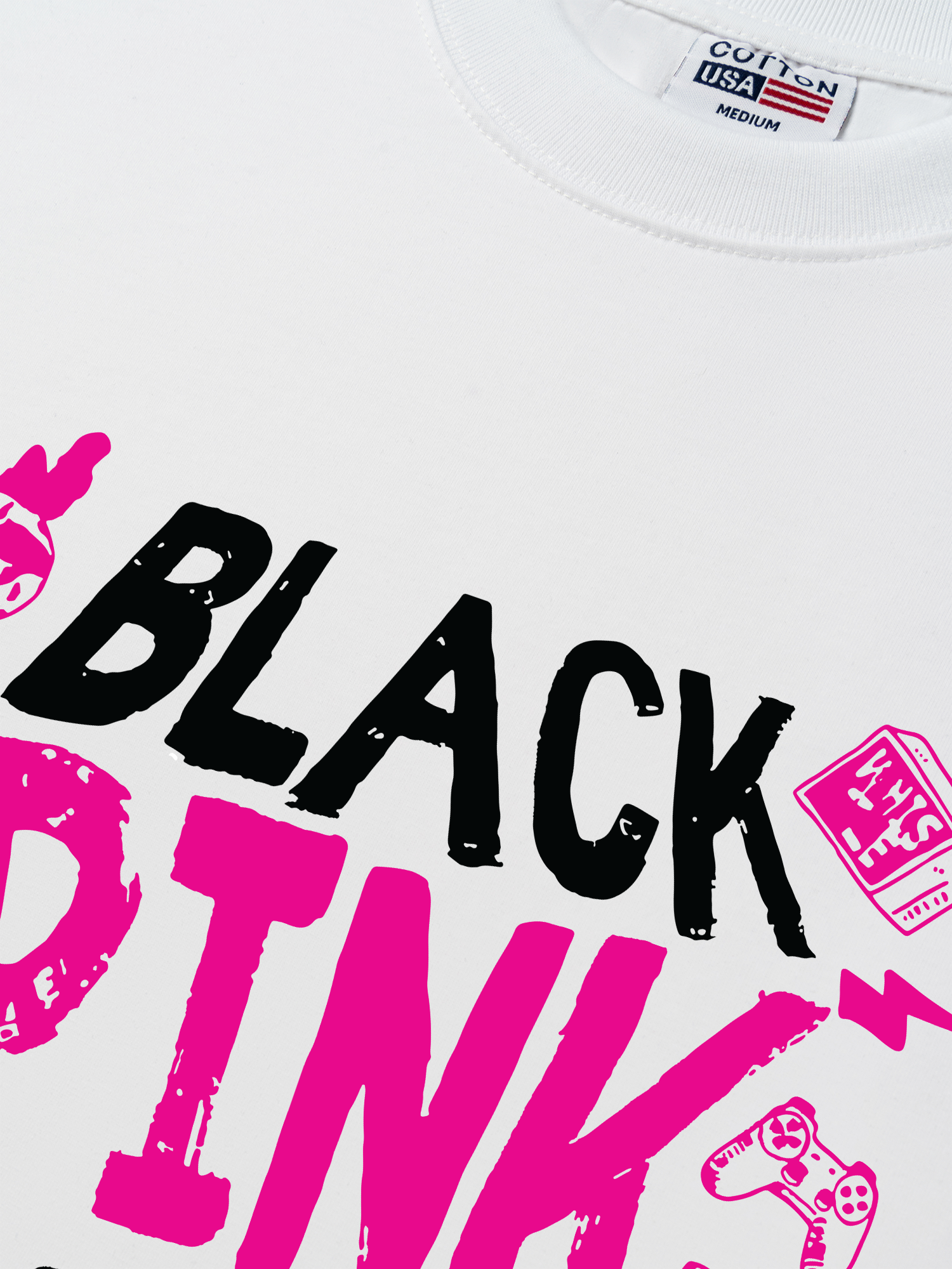 Áo Thun Relaxed Fit Idols BlackPink In Your Area