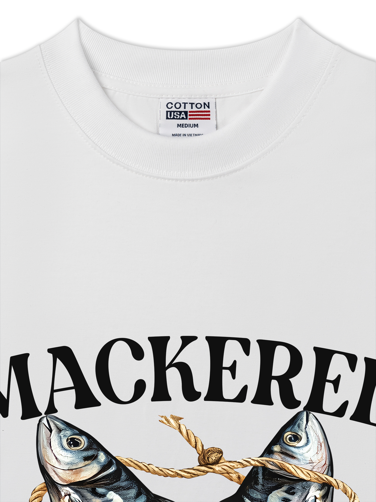 Áo Thun Relaxed Fit Mackerel